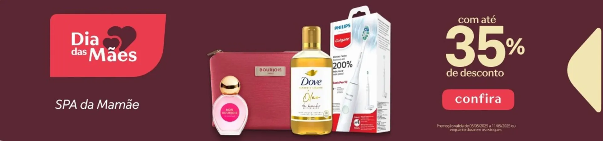 Encarte de Catálogo Drogasil 5 de maio até 15 de maio 2025 - Pagina 1