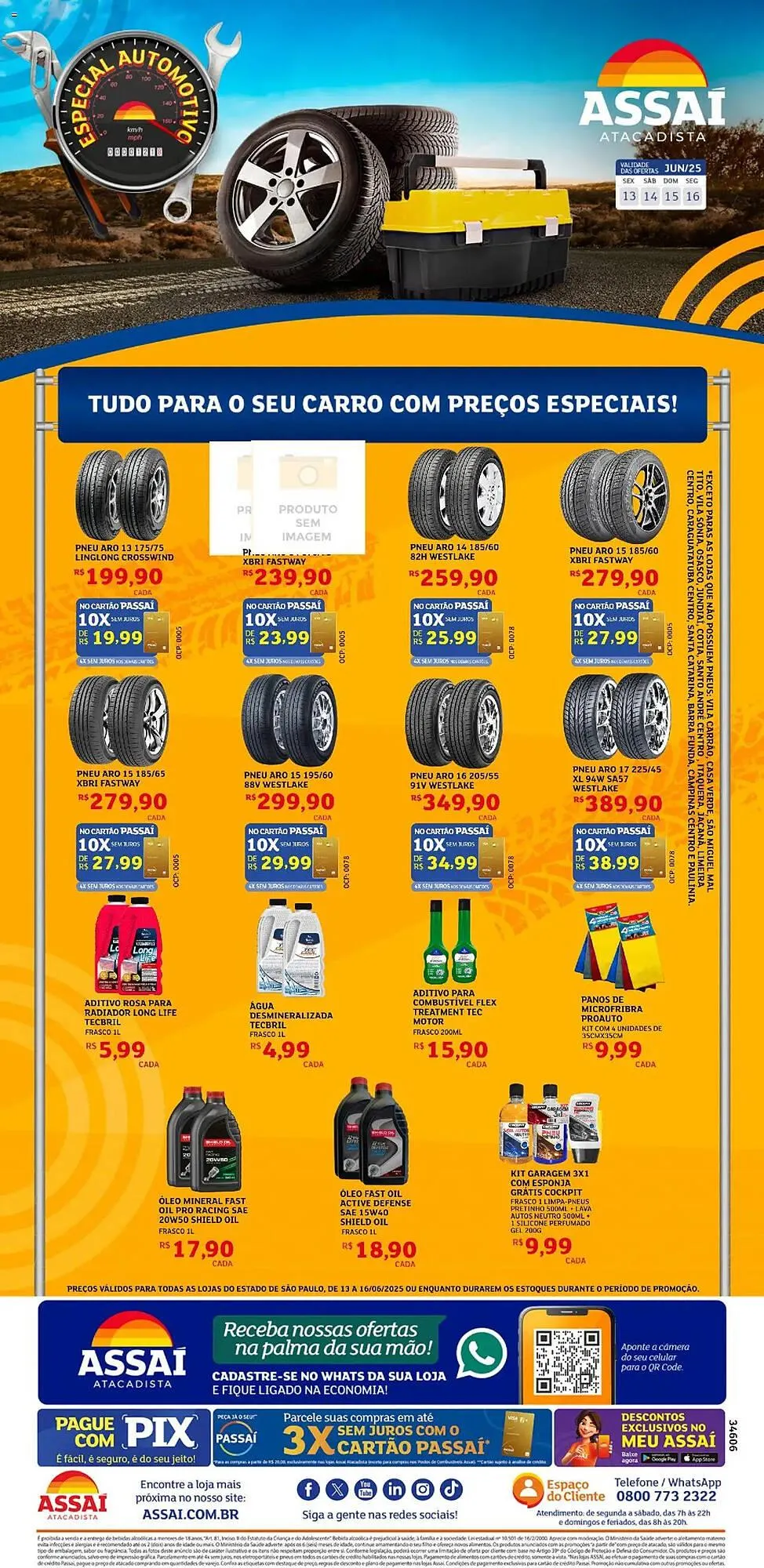 Encarte de Catálogo Assaí Atacadista 13 de junho até 17 de junho 2025 - Pagina 1