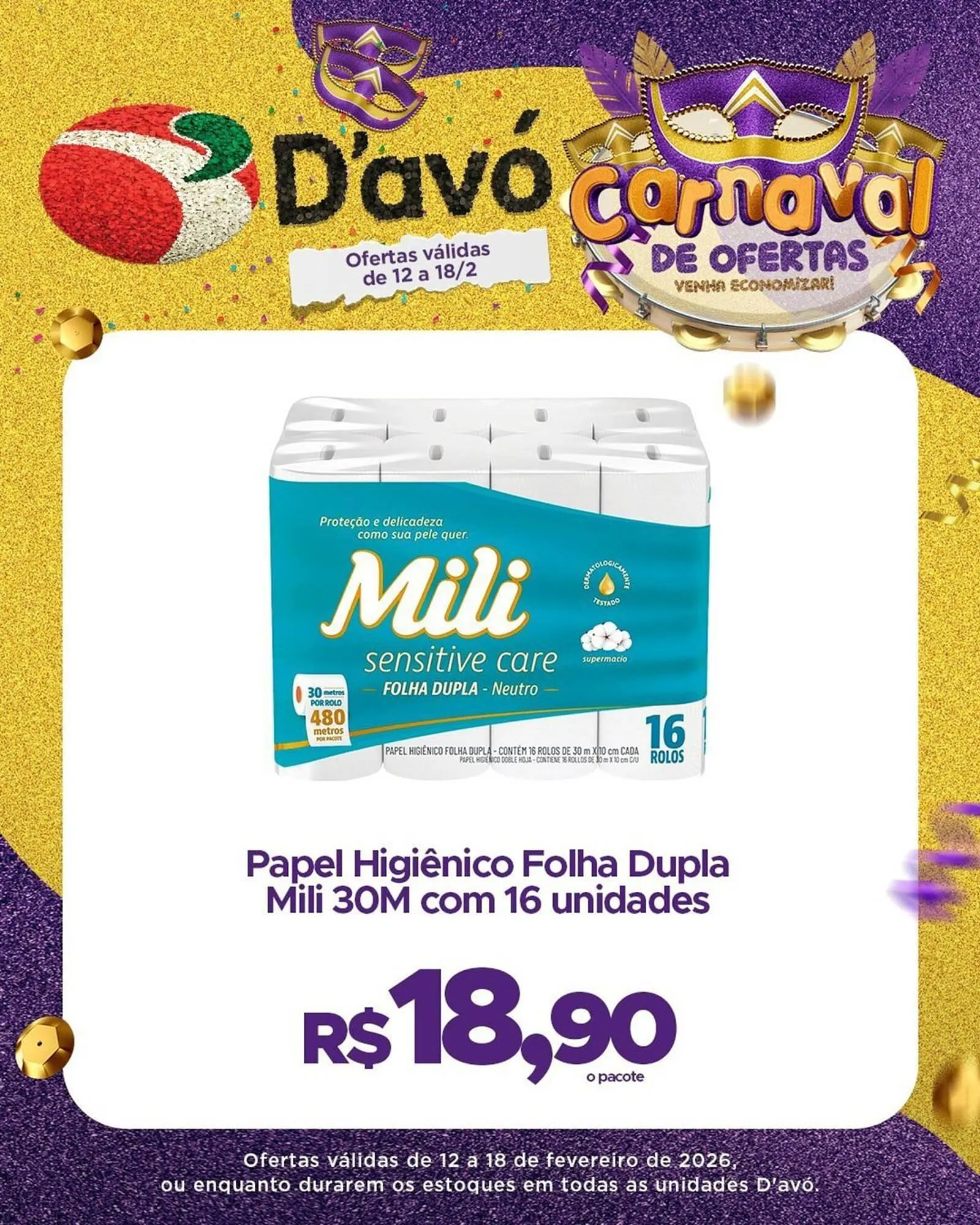 Encarte de Catálogo D'avó Supermercado 12 de fevereiro até 18 de fevereiro 2026 - Pagina 3