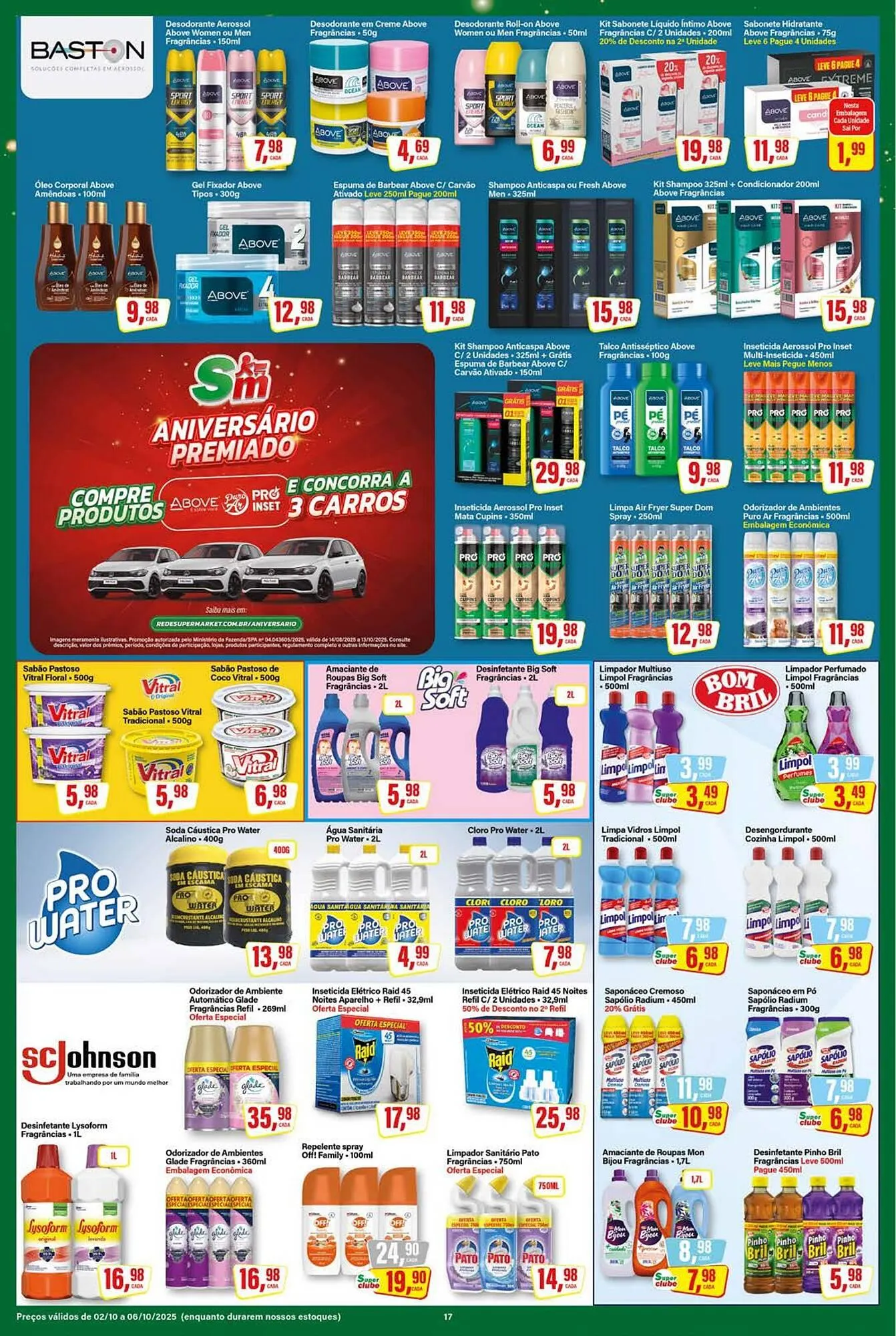 Encarte de Encarte Rede Supermarket 2 de outubro até 6 de outubro 2025 - Pagina 17