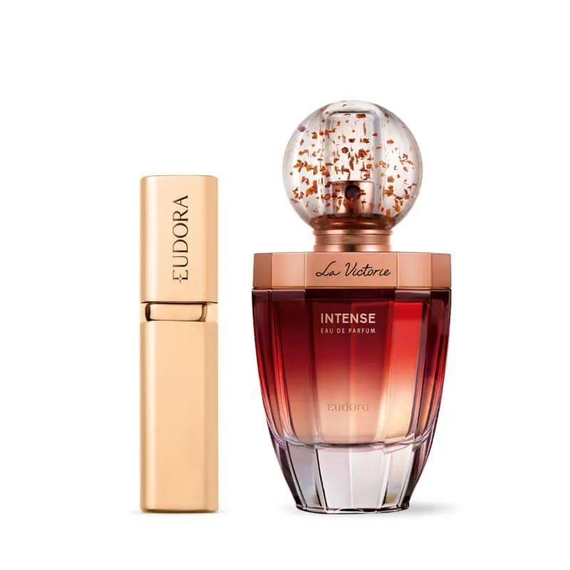 Combo La Victorie Intense Eau de Parfum 75ml + Porta-Perfume Vaporizador