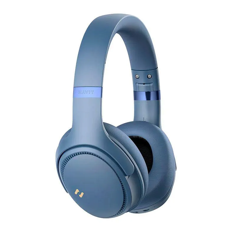 Headphone Havit H630BT, Drivers 40mm, Bluetooth, Azul, HVBT-H630BT-BU