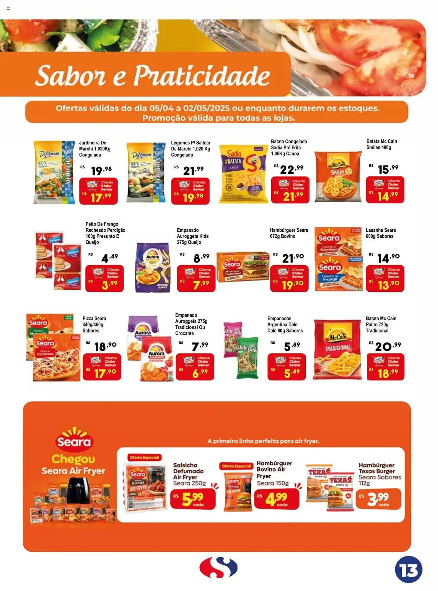 Encarte de Catálogo Semar Supermercado 5 de abril até 2 de maio 2025 - Pagina 13