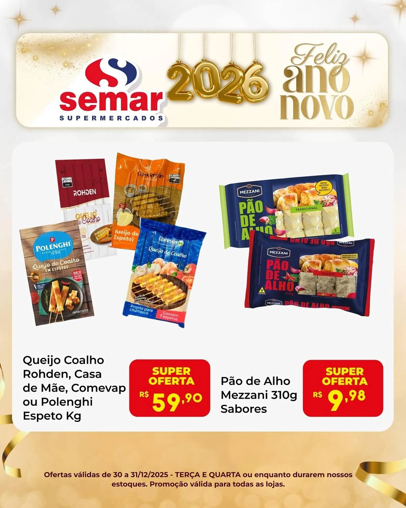 Encarte de Folheto Semar Supermercado 30 de dezembro até 31 de dezembro 2025 - Pagina 4