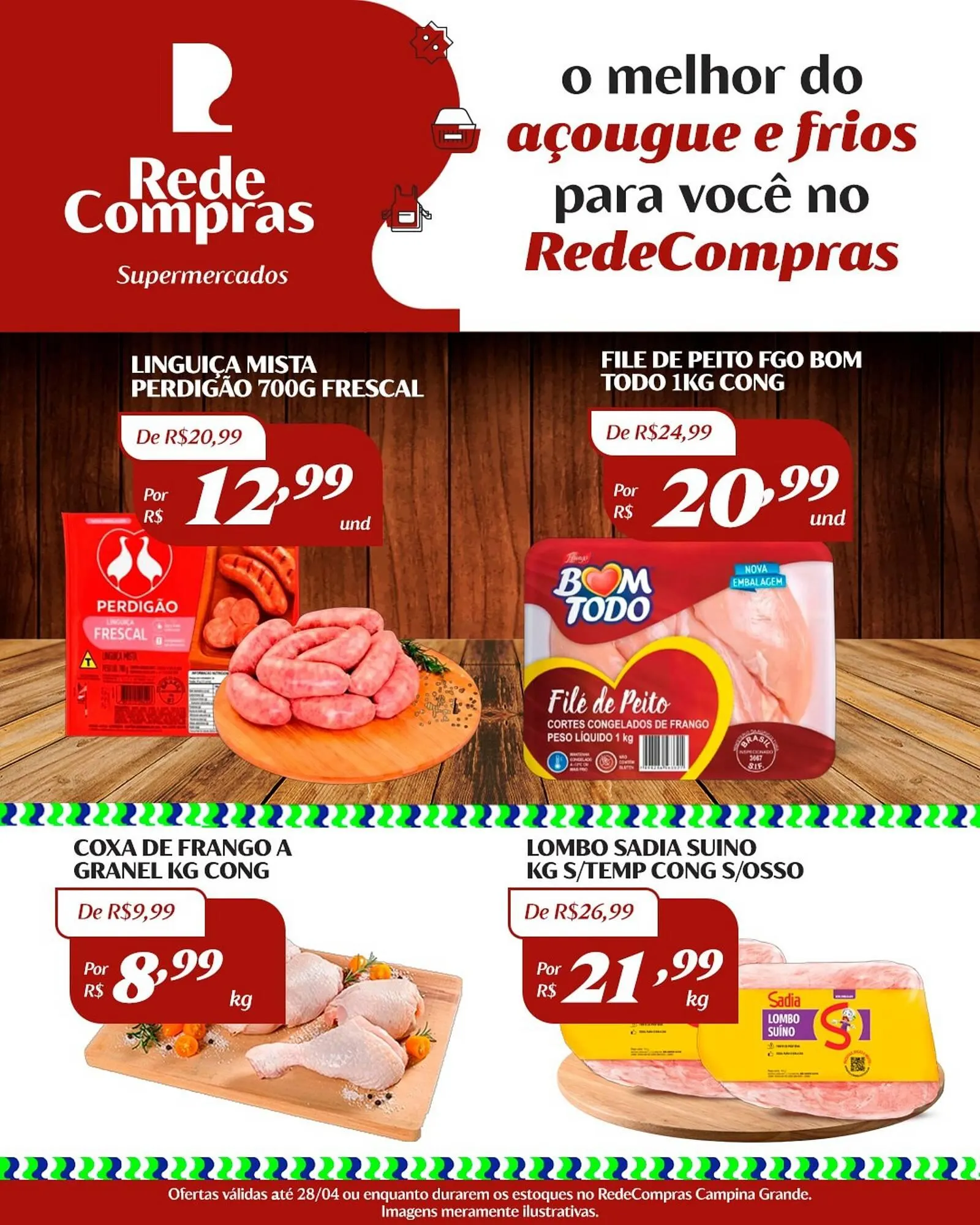 Encarte de Encarte Rede Compras 27 de abril até 28 de abril 2026 - Pagina 1