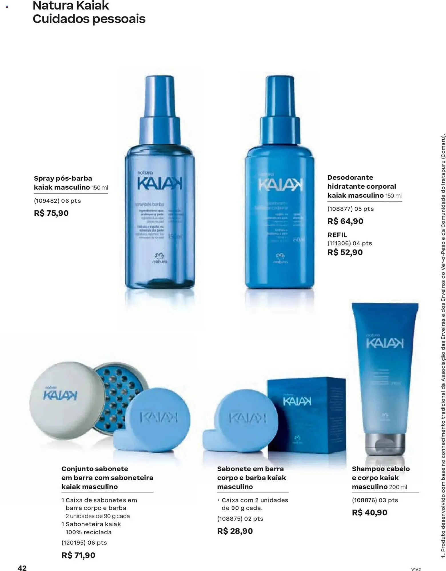 Encarte de Catálogo Natura 19 de fevereiro até 12 de março 2026 - Pagina 42