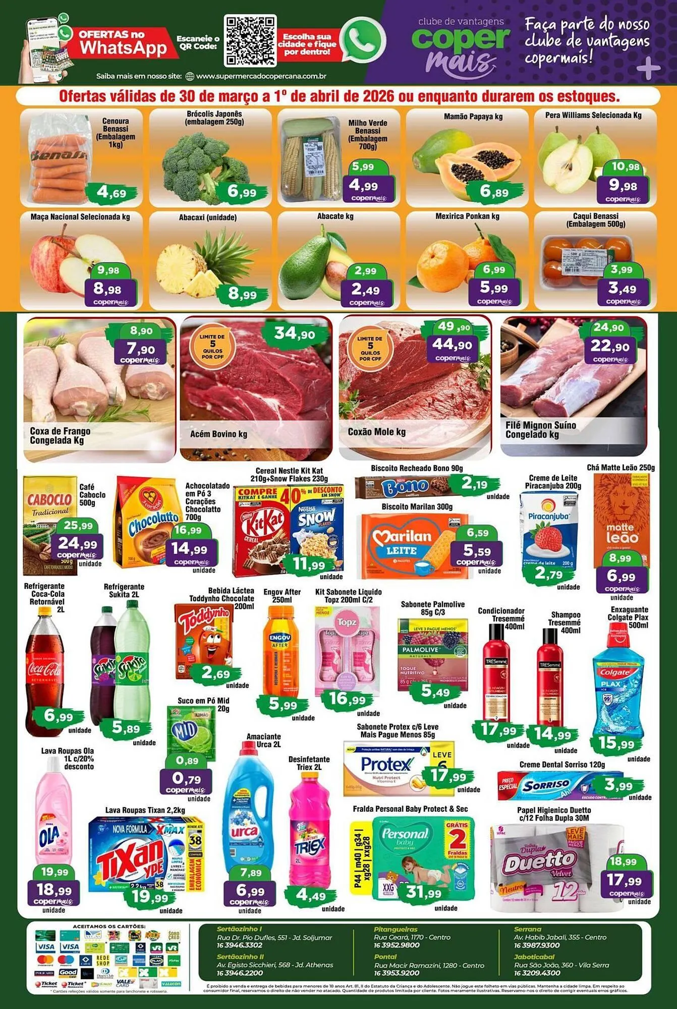 Encarte de Tabloide Copercana 30 de março até 1 de abril 2026 - Pagina 2