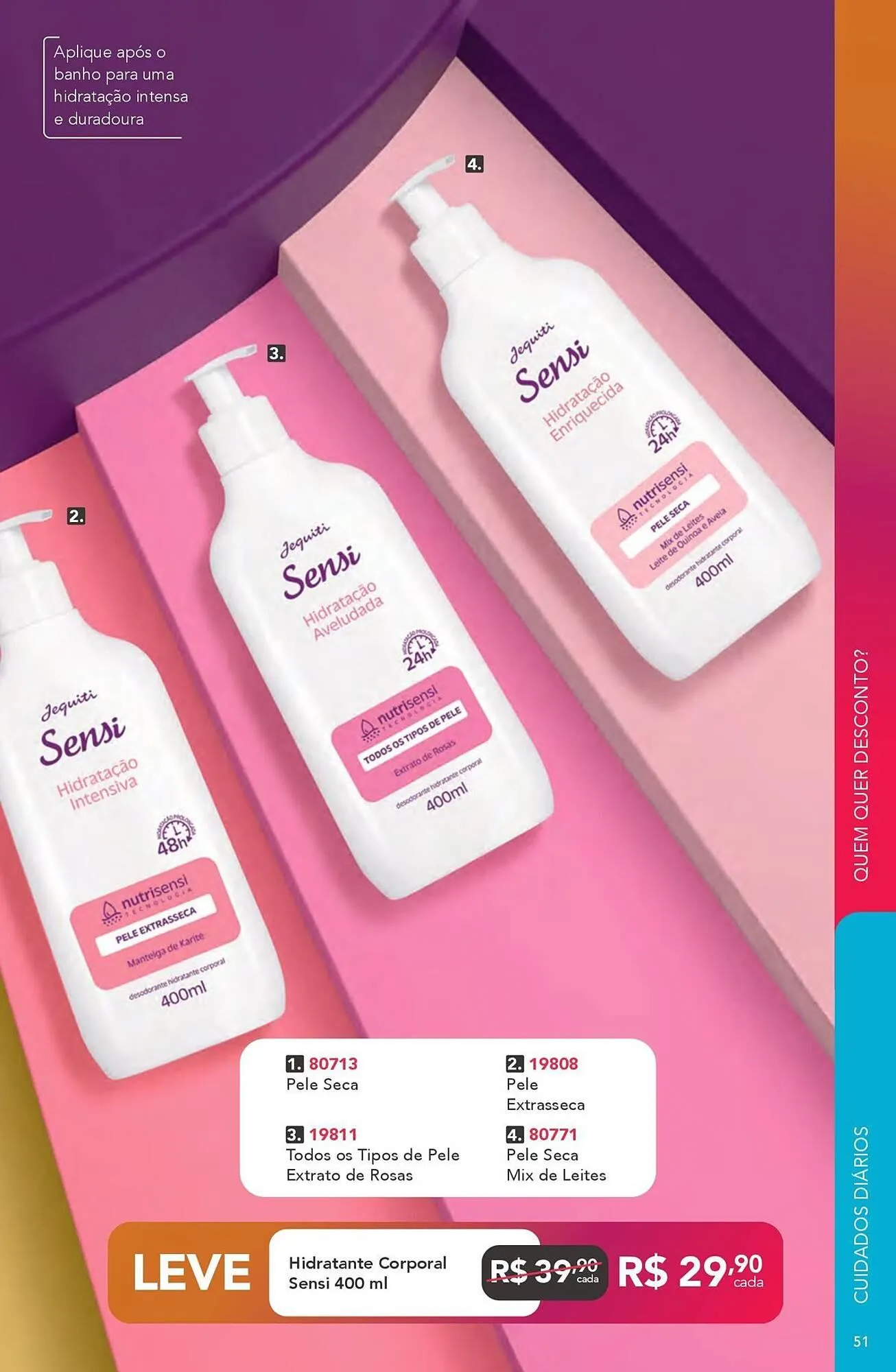 Encarte de Catálogo Jequiti 30 de dezembro até 1 de janeiro 2026 - Pagina 51