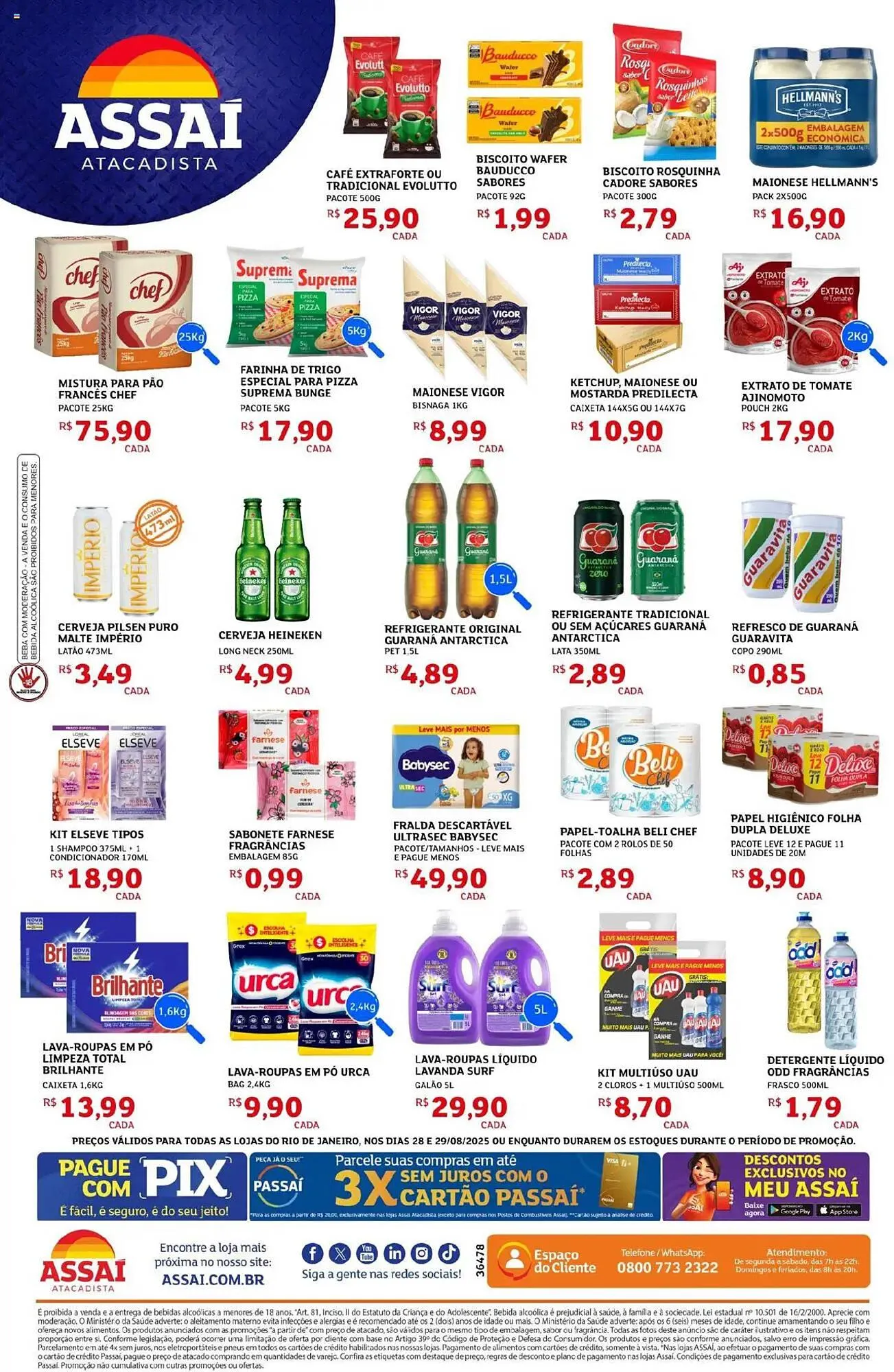 Encarte de Catálogo Assaí Atacadista 28 de agosto até 1 de setembro 2025 - Pagina 2