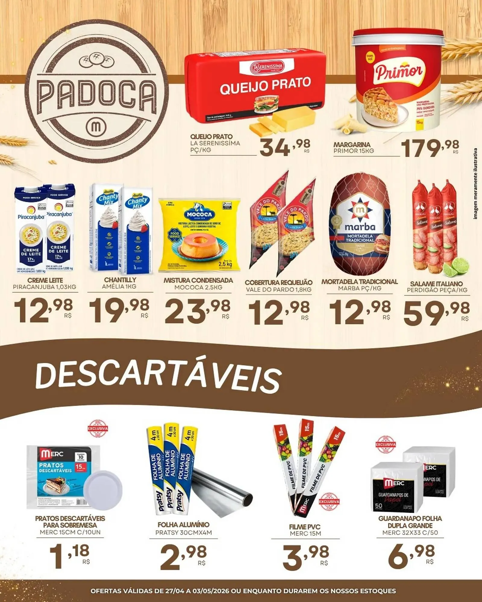 Encarte de Folheto Mercadão Atacadista 27 de abril até 3 de maio 2026 - Pagina 4