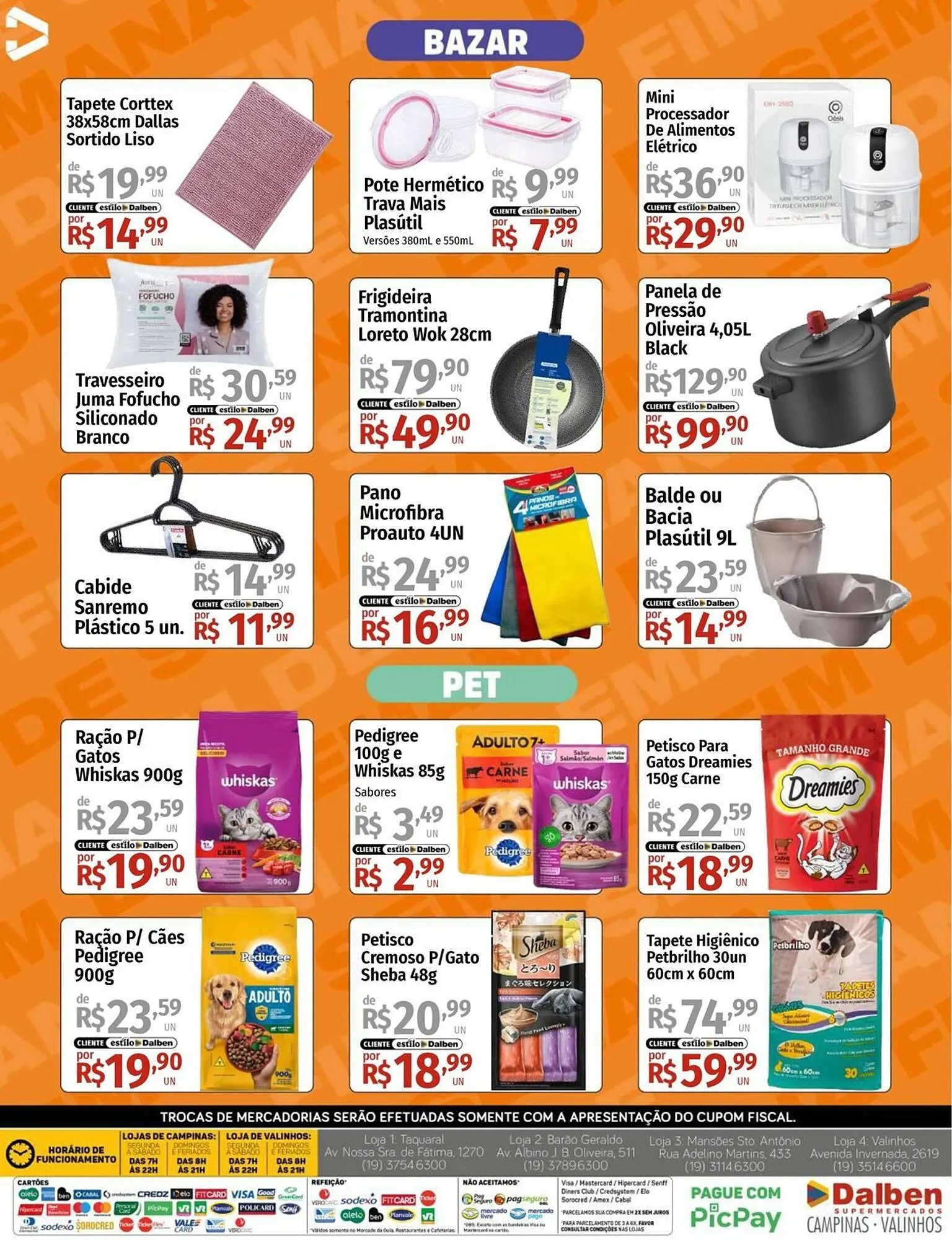 Encarte de Catálogo Supermercado Dalben 9 de janeiro até 11 de janeiro 2026 - Pagina 15