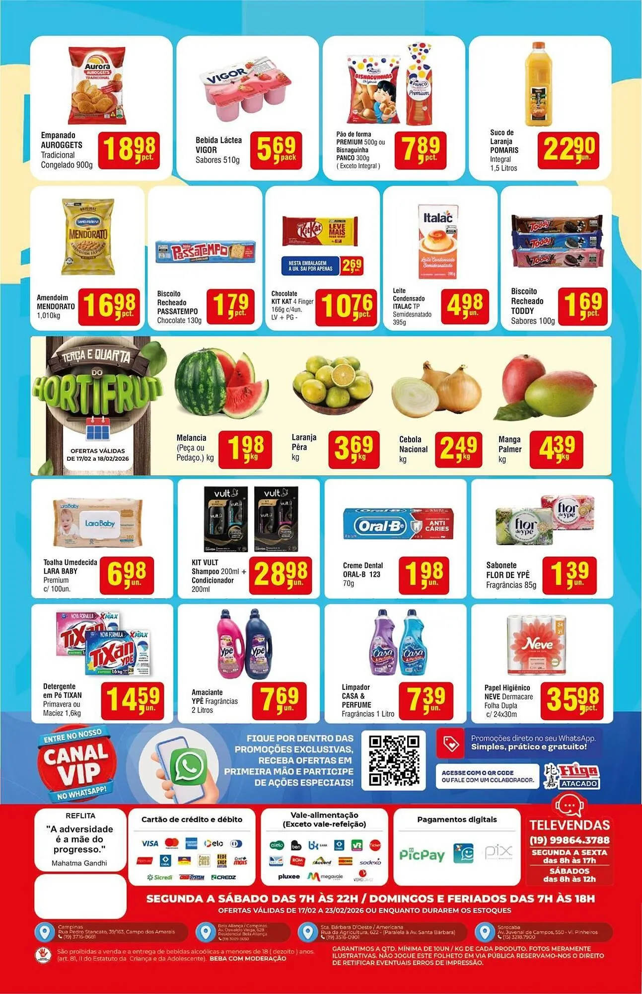 Encarte de Folheto Higa Atacado 17 de fevereiro até 23 de fevereiro 2026 - Pagina 2