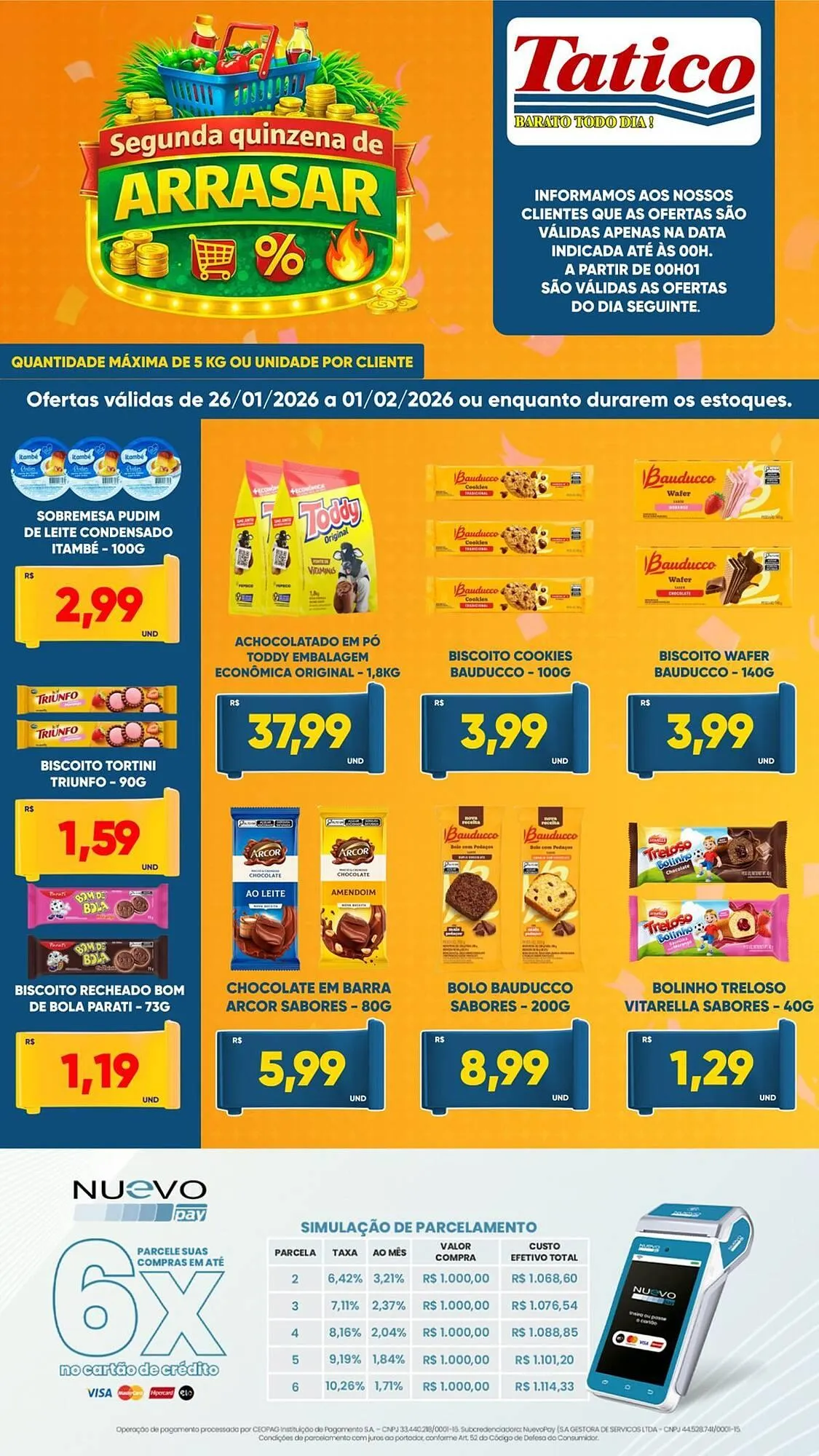 Encarte de Tabloide Tatico 26 de janeiro até 1 de fevereiro 2026 - Pagina 4