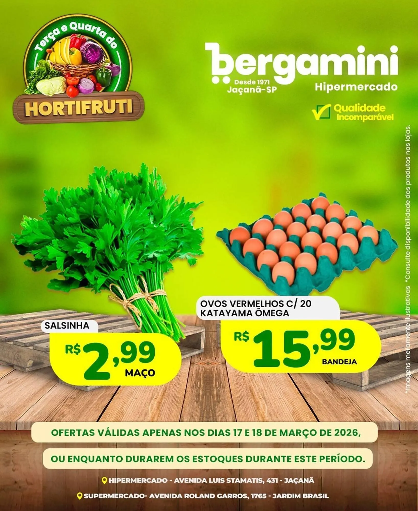 Encarte de Catálogo Supermercado Bergamini 17 de março até 18 de março 2026 - Pagina 5