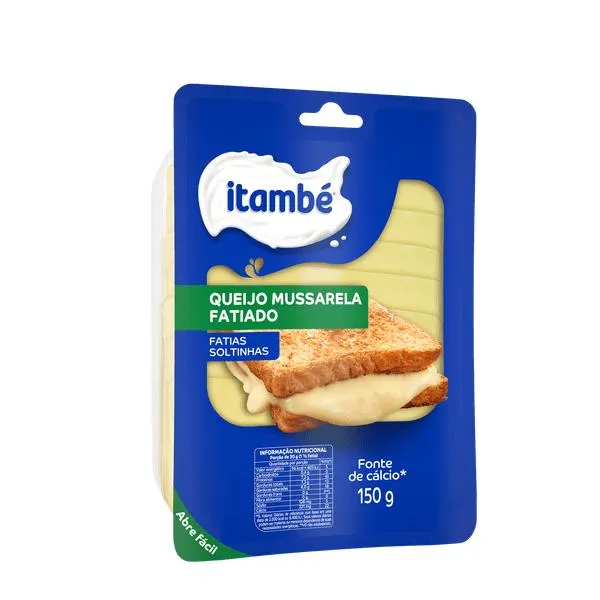 Queijo Mussarela Itambé Fatiado 150g