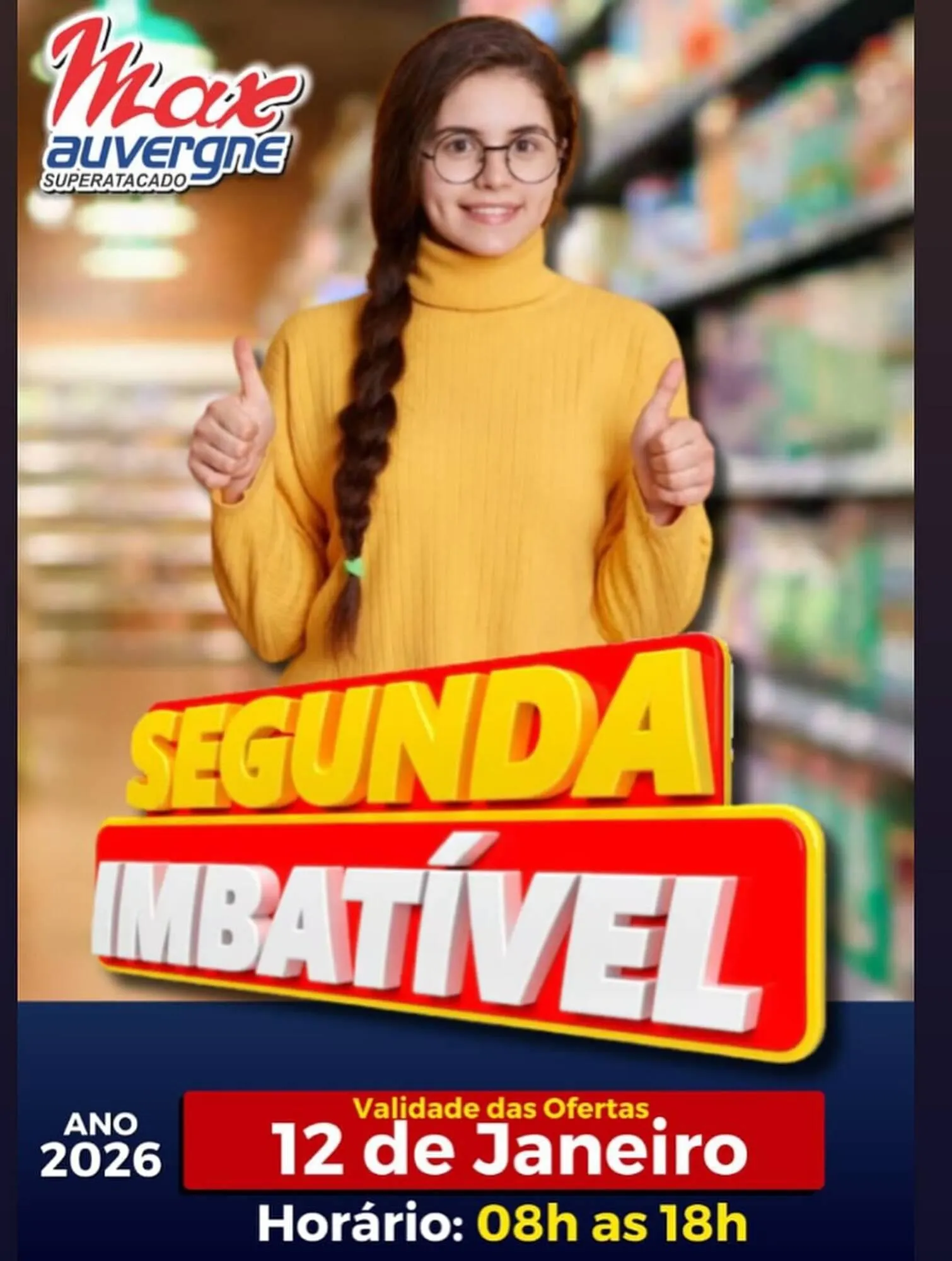 Encarte de Catálogo Max Auvergne Superatacado 12 de janeiro até 12 de janeiro 2026 - Pagina 1