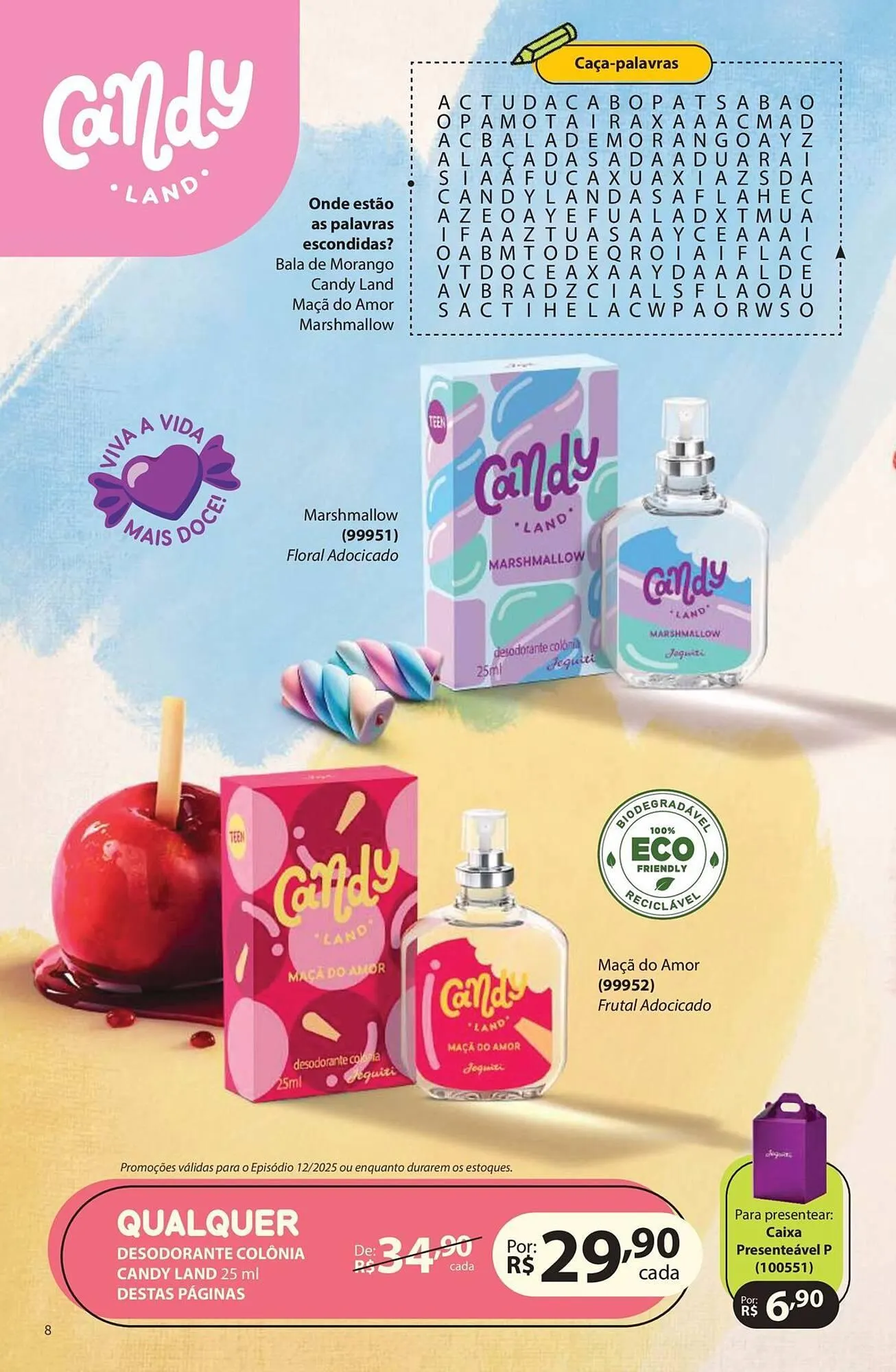 Encarte de Catálogo Jequiti 25 de agosto até 31 de dezembro 2025 - Pagina 8