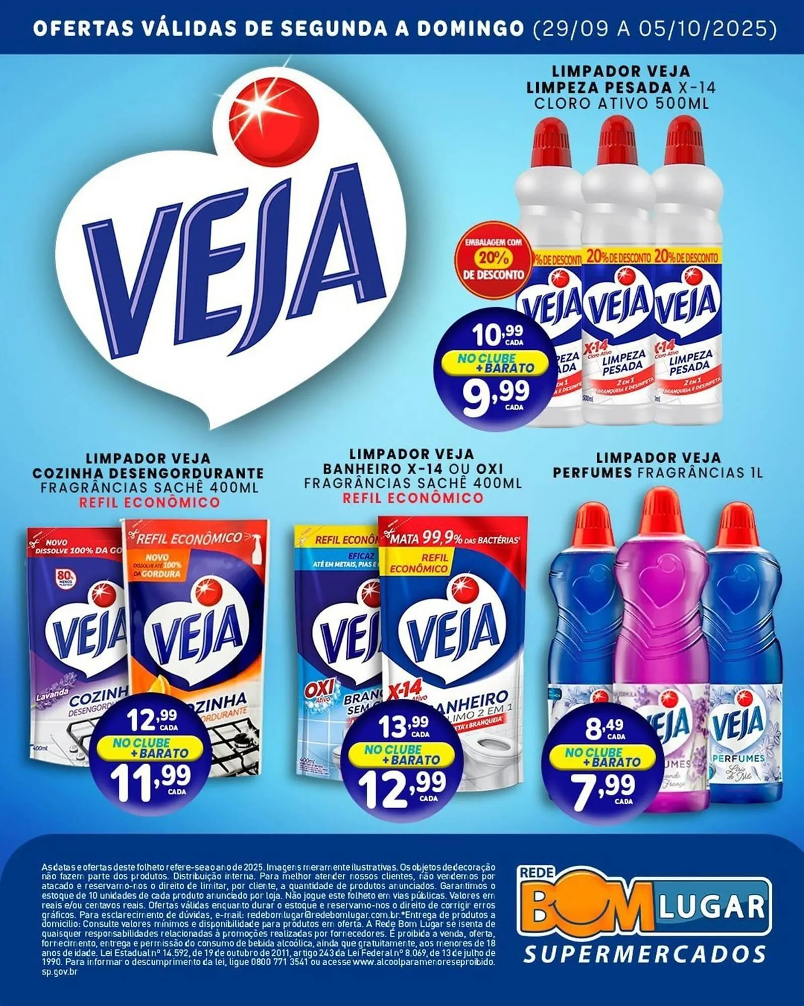 Encarte de Folheto Rede Bom Lugar 30 de setembro até 5 de outubro 2025 - Pagina 2