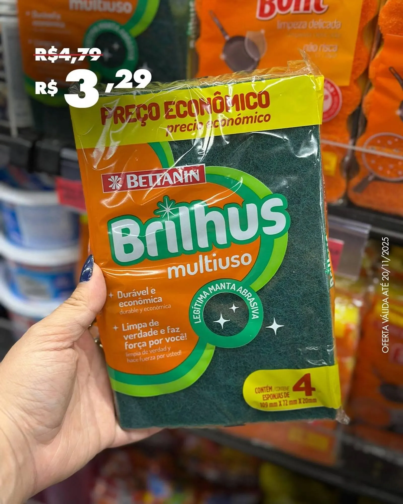 Encarte de Catálogo Supermercados Imperatriz 17 de novembro até 20 de novembro 2025 - Pagina 4