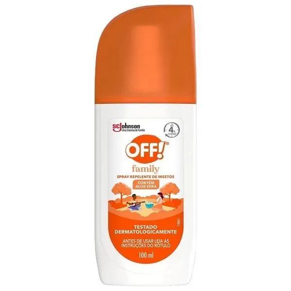 Repelente Off Family Spray 100ml 1 UN