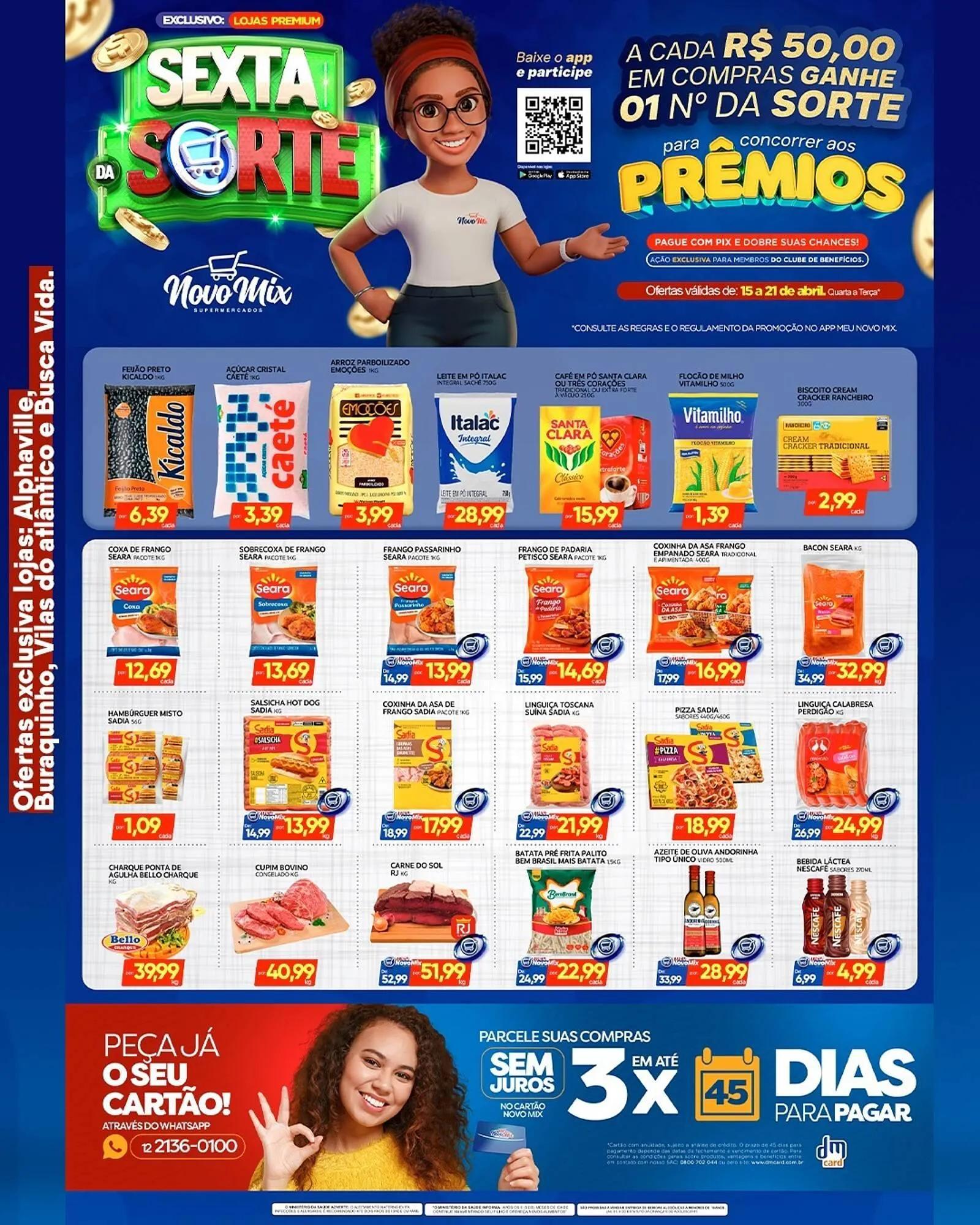 Encarte de Encarte Novo Mix 15 de abril até 21 de abril 2026 - Pagina 4