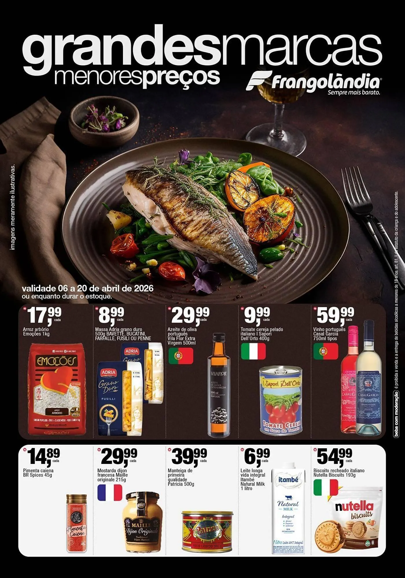 Encarte de Encarte Frangolândia 6 de abril até 20 de abril 2026 - Pagina 1