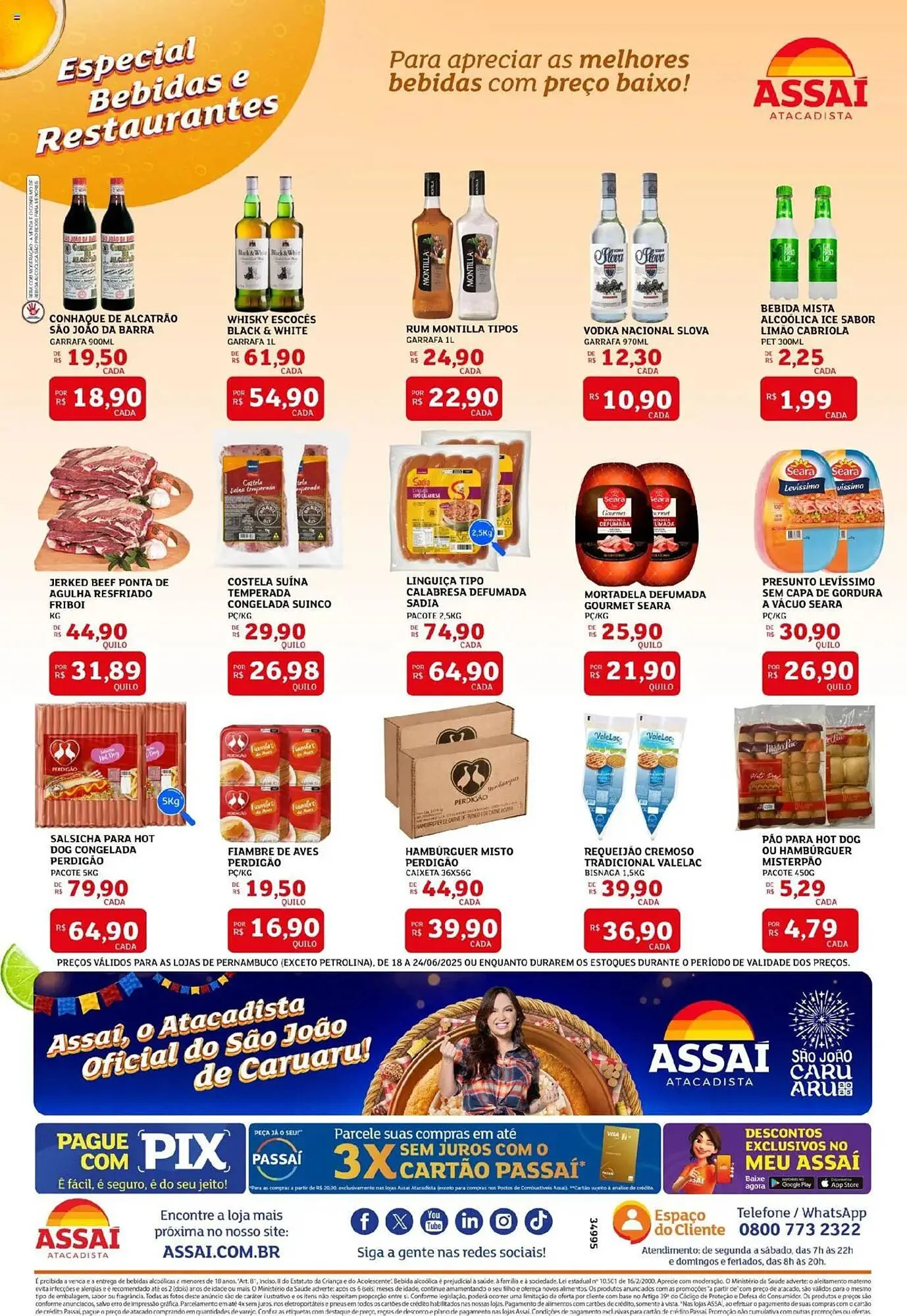 Encarte de Catálogo Assaí Atacadista 18 de junho até 24 de junho 2025 - Pagina 2