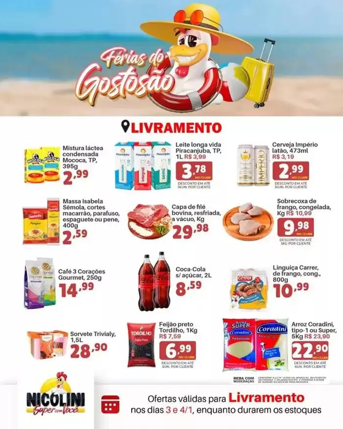 Encarte de Ofertas Super Nicolini 3 de janeiro até 5 de janeiro 2025 - Pagina 5