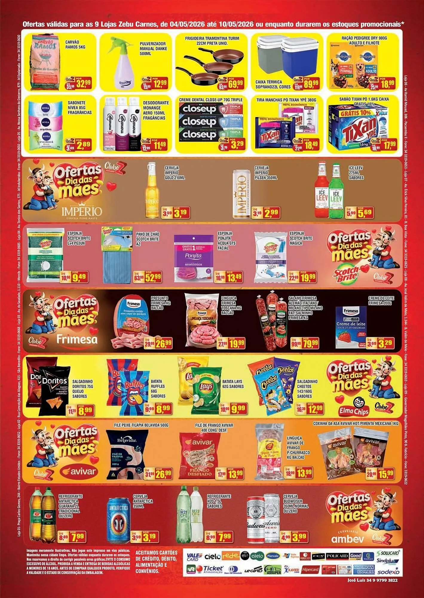 Encarte de Catálogo Zebu Carnes Supermercados 4 de maio até 10 de maio 2026 - Pagina 2
