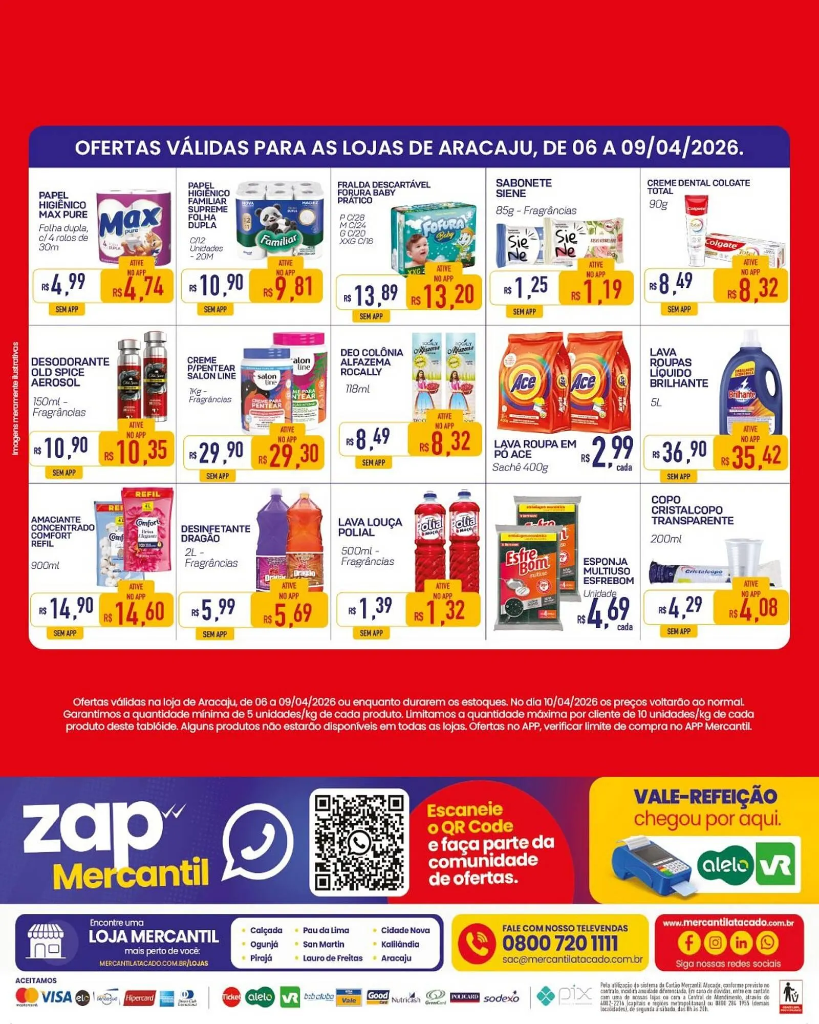 Encarte de Folheto Mercantil Rodrigues 6 de abril até 9 de abril 2026 - Pagina 3