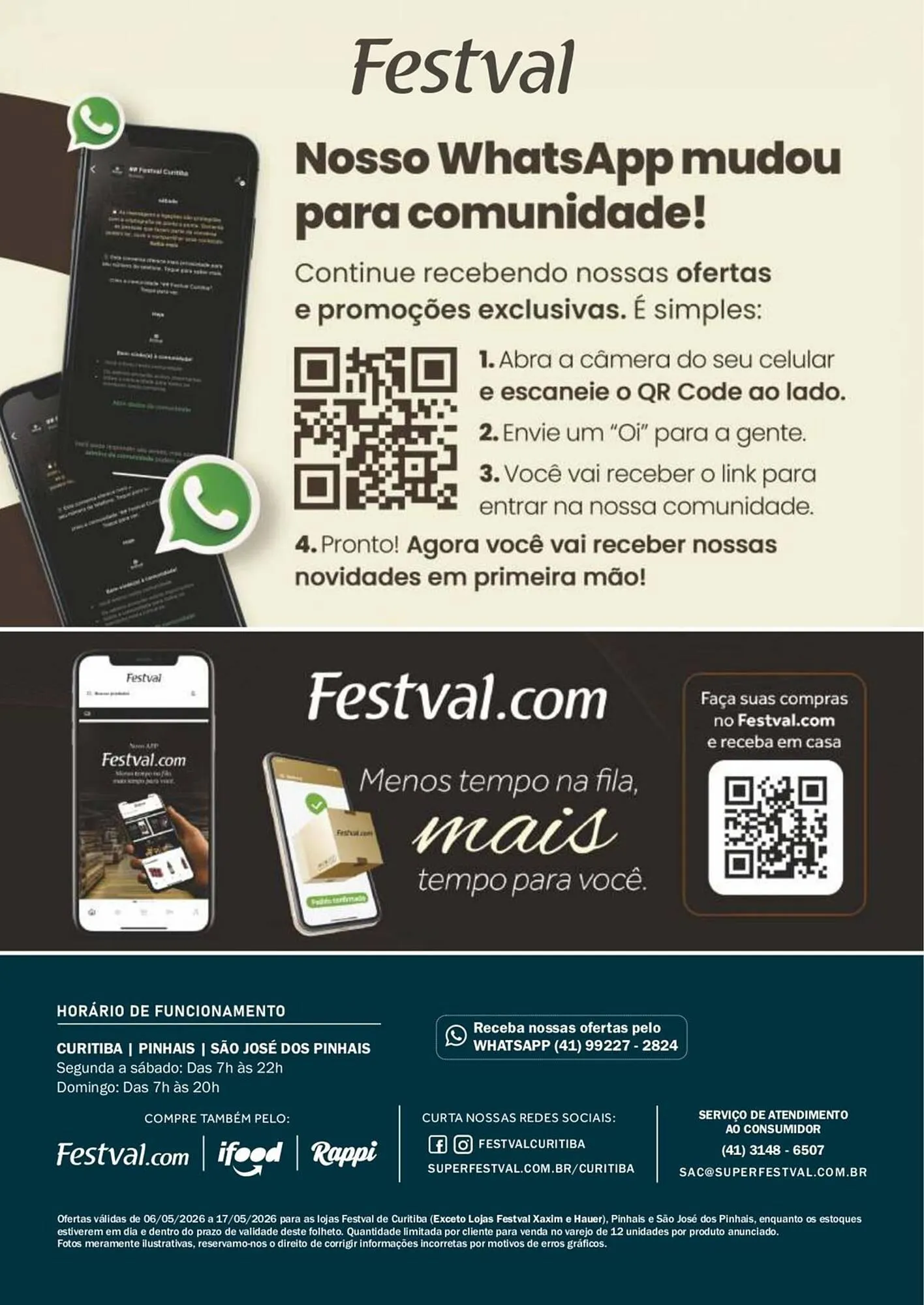Encarte de Encarte Festval 6 de maio até 17 de maio 2026 - Pagina 8