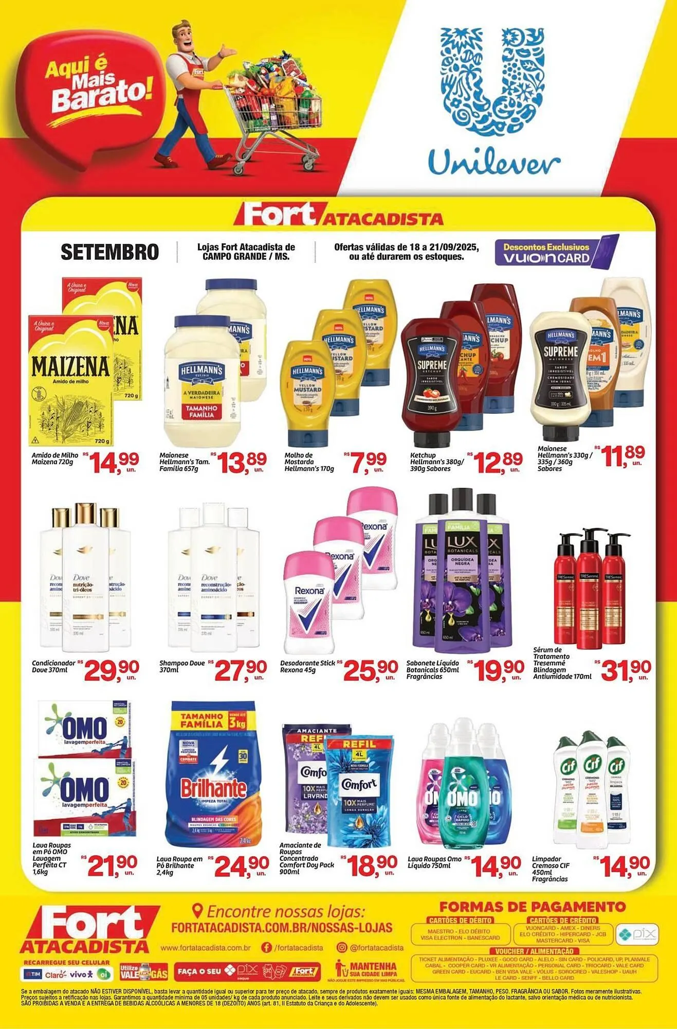 Encarte de Tabloide Fort Atacadista 18 de setembro até 21 de setembro 2025 - Pagina 1