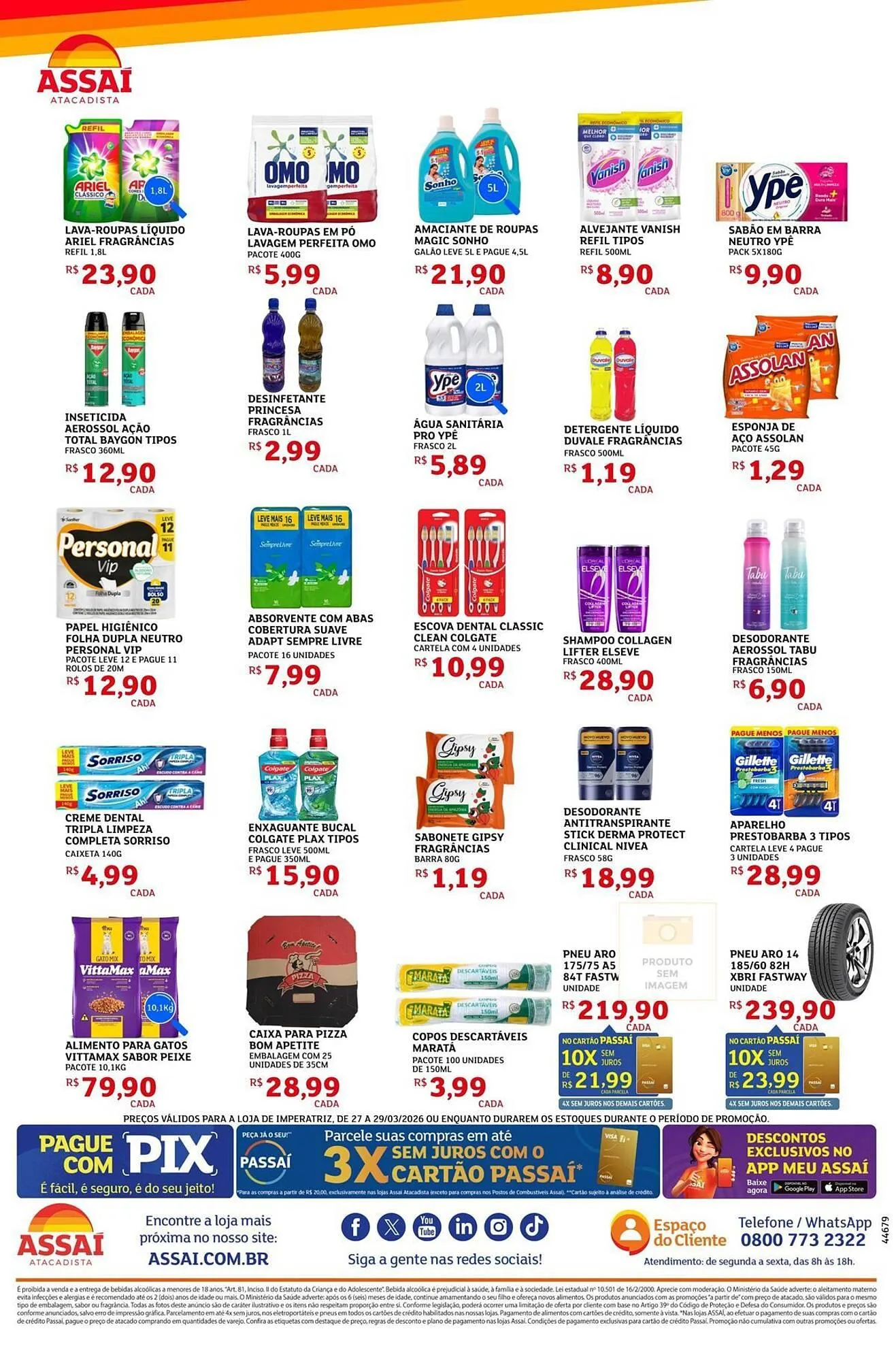 Encarte de Encarte Assaí Atacadista 27 de março até 29 de março 2026 - Pagina 4
