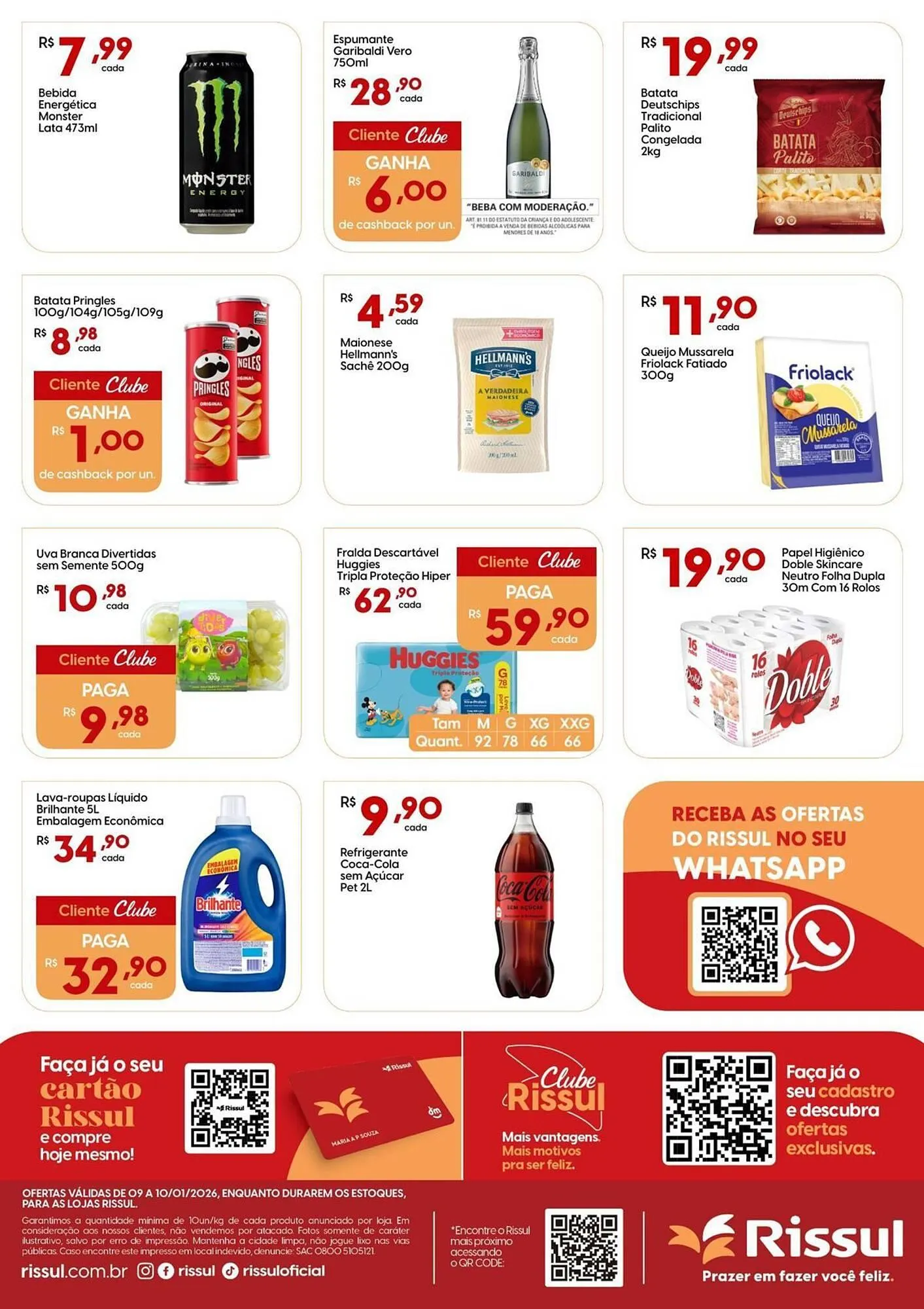 Encarte de Catálogo Supper Rissul 10 de janeiro até 10 de janeiro 2026 - Pagina 3