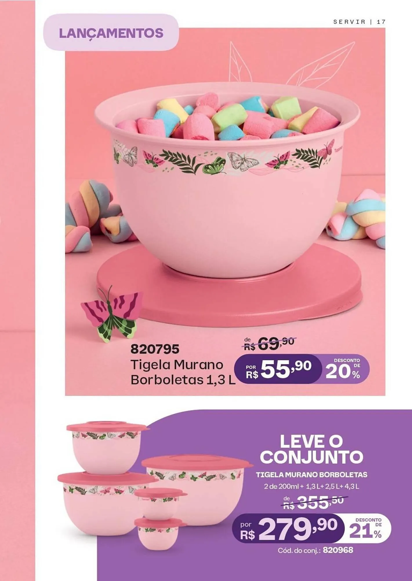 Encarte de Catálogo Tupperware 1 de outubro até 31 de outubro 2025 - Pagina 17