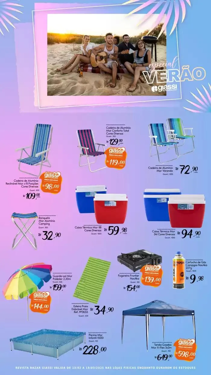 Encarte de Bazar Giassi 14 de fevereiro até 19 de março 2025 - Pagina 2