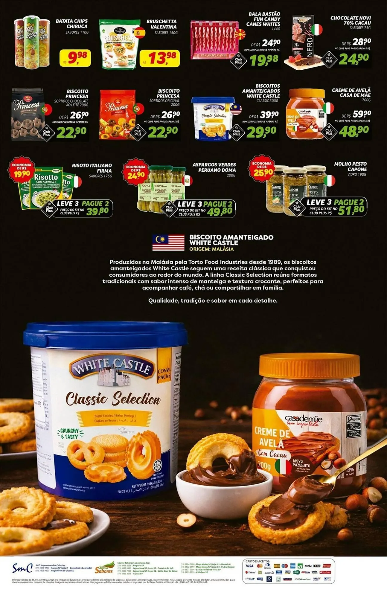 Encarte de Folheto Spasso Sabores 16 de janeiro até 1 de fevereiro 2026 - Pagina 4