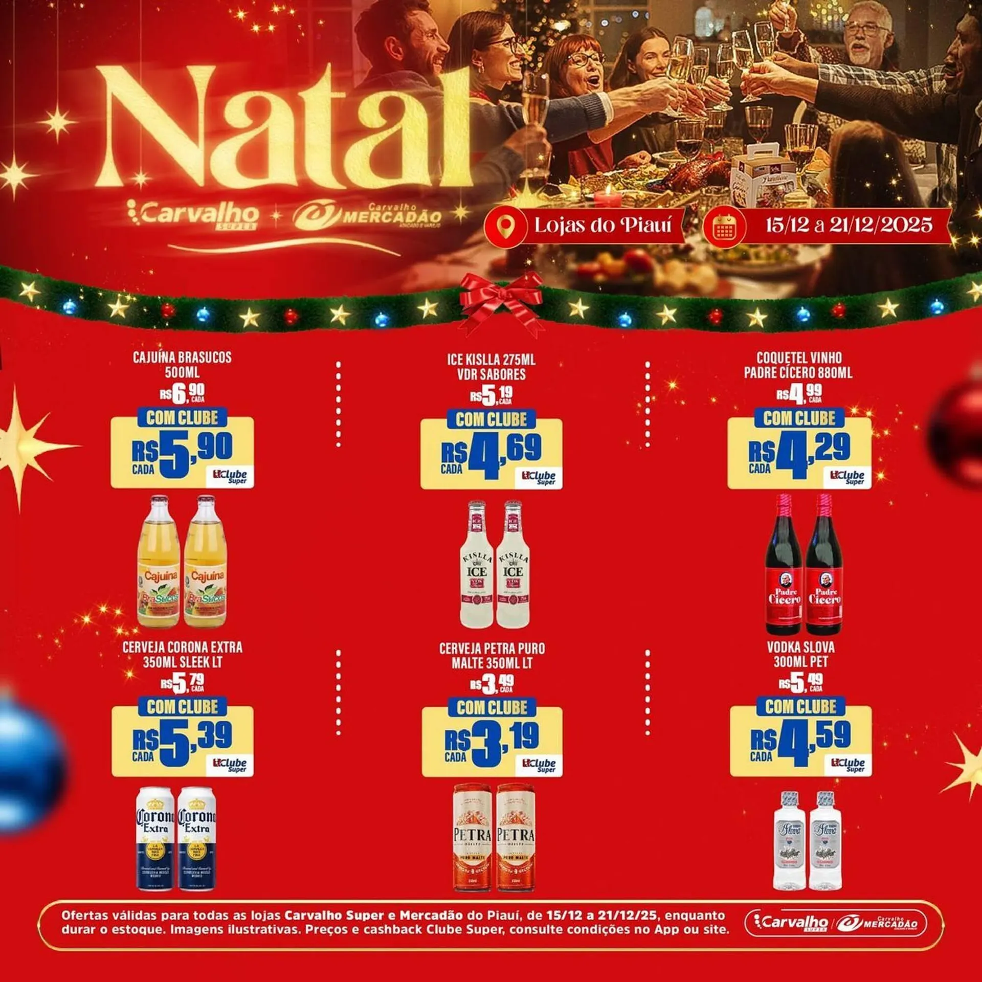 Encarte de Catálogo Carvalho Supermercado 15 de dezembro até 21 de dezembro 2025 - Pagina 2