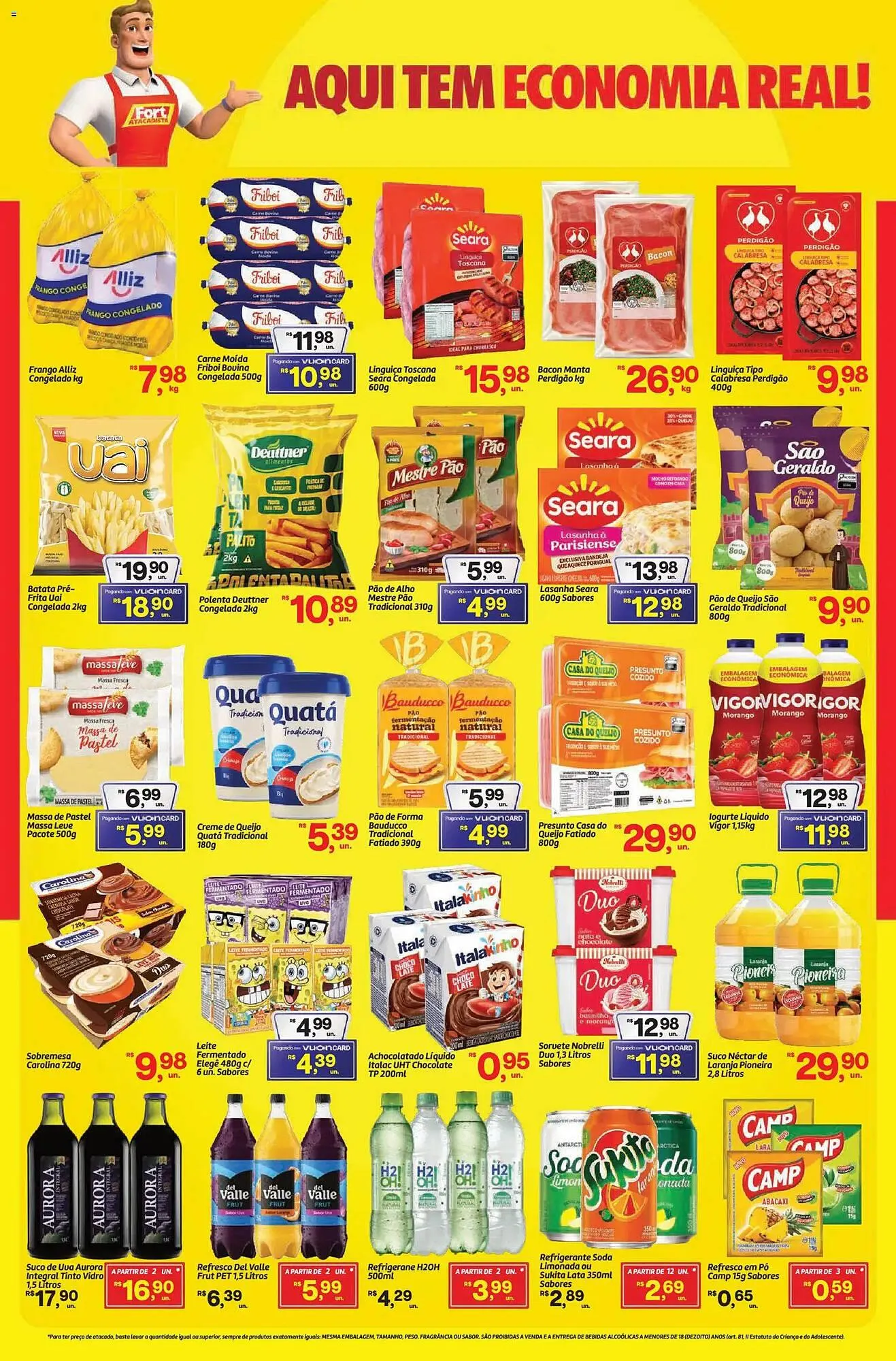 Encarte de Tabloide Fort Atacadista 13 de abril até 17 de abril 2026 - Pagina 3