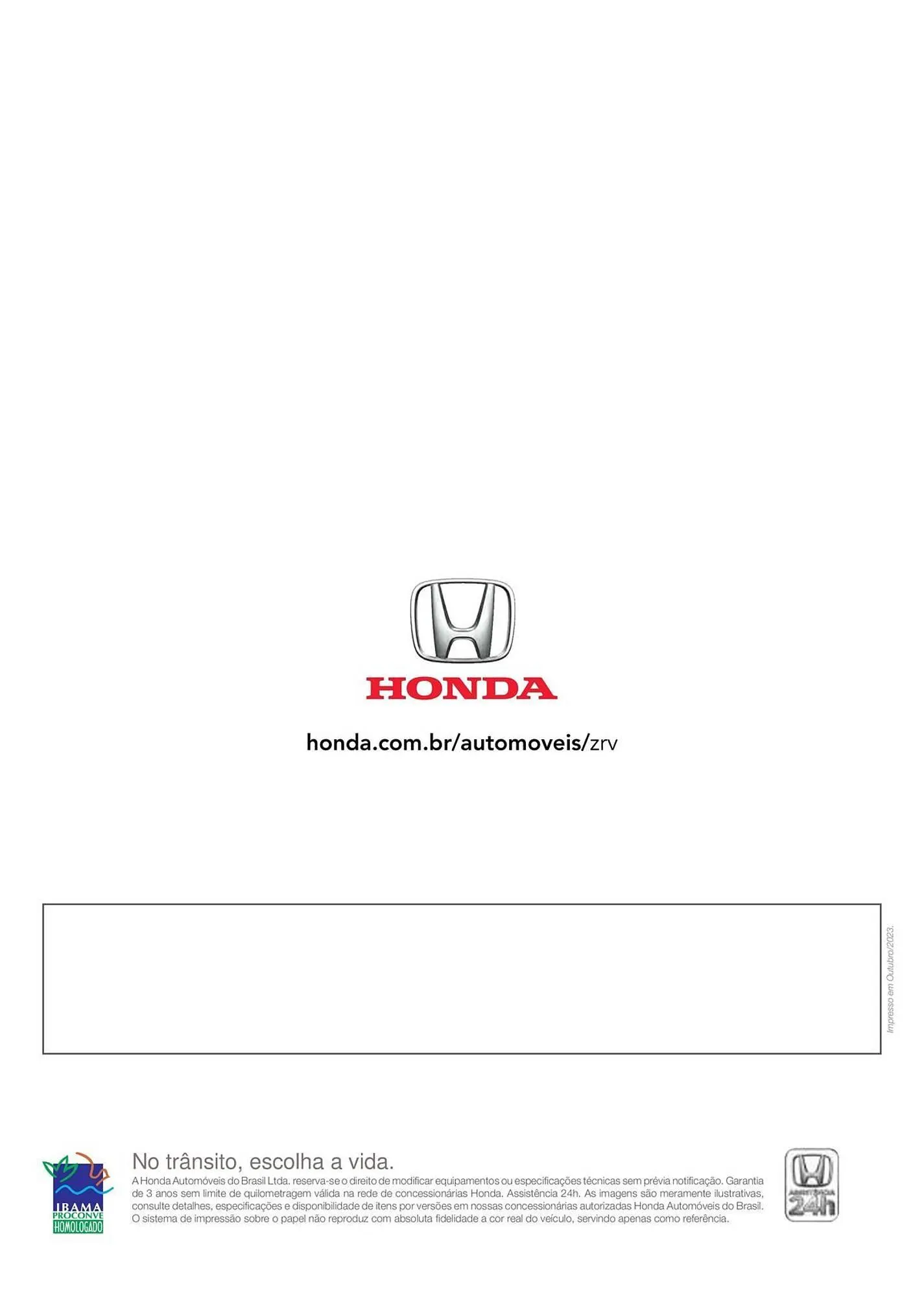 Encarte de Catálogo Honda 9 de setembro até 31 de dezembro 2025 - Pagina 9