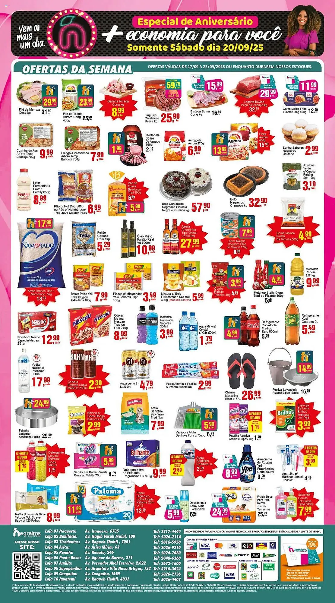 Encarte de Folheto Negreiros 17 de setembro até 23 de setembro 2025 - Pagina 2