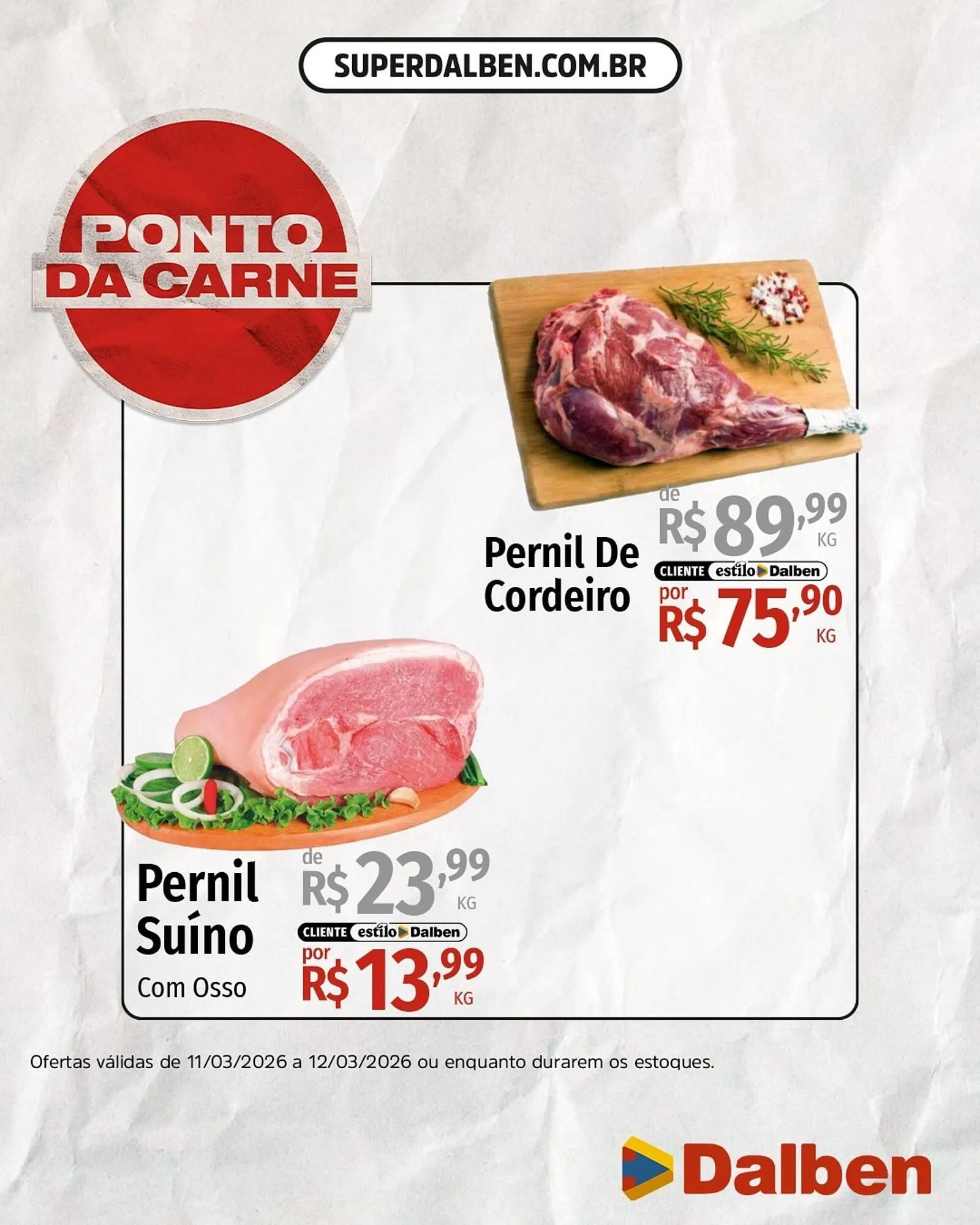 Encarte de Catálogo Supermercado Dalben 11 de março até 12 de março 2026 - Pagina 4