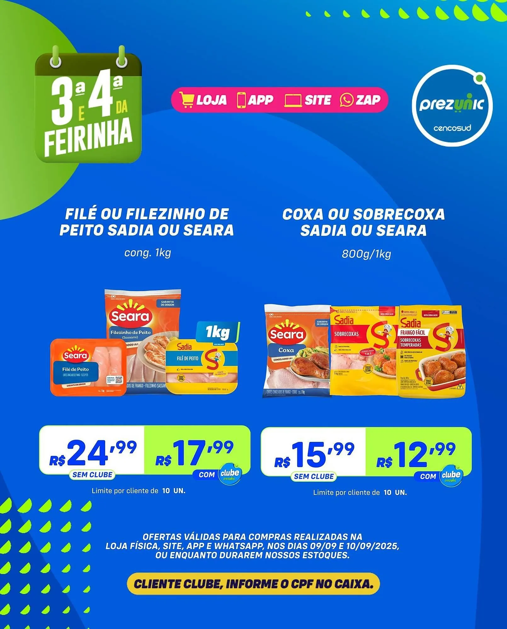 Encarte de Encarte Prezunic 9 de setembro até 10 de setembro 2025 - Pagina 5