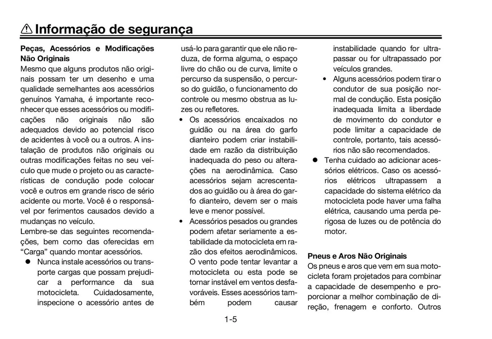 Encarte de Catálogo Yamaha 12 de junho até 31 de dezembro 2025 - Pagina 12