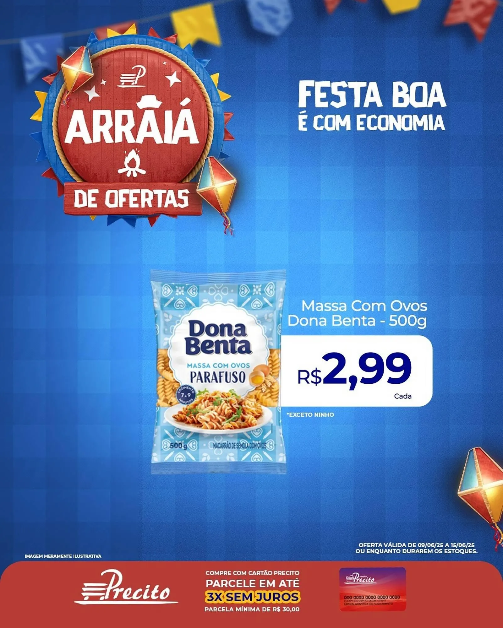 Encarte de Catálogo Supermercado Precito 9 de junho até 15 de junho 2025 - Pagina 4