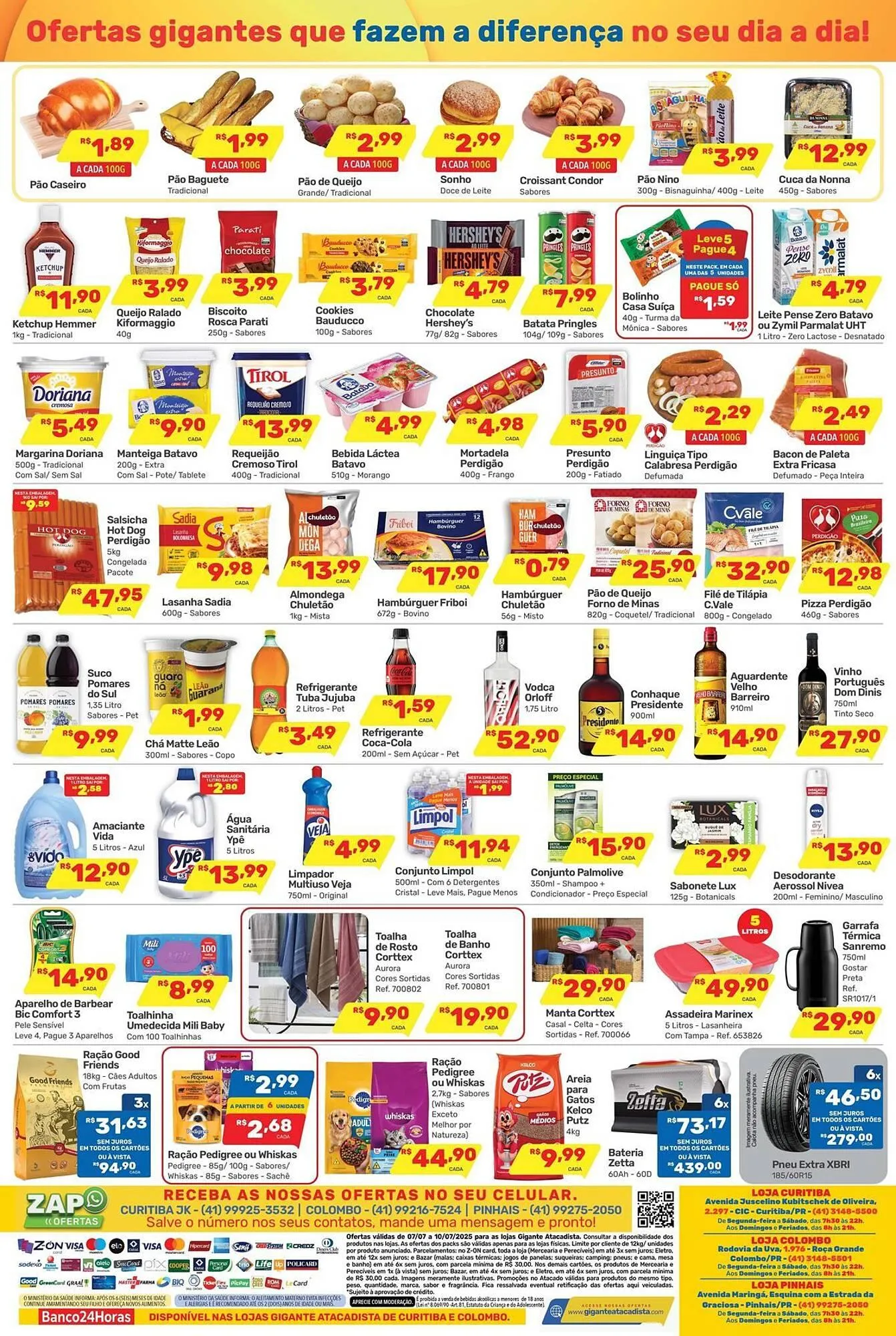 Encarte de Catálogo Gigante Atacadista 7 de julho até 7 de outubro 2025 - Pagina 2