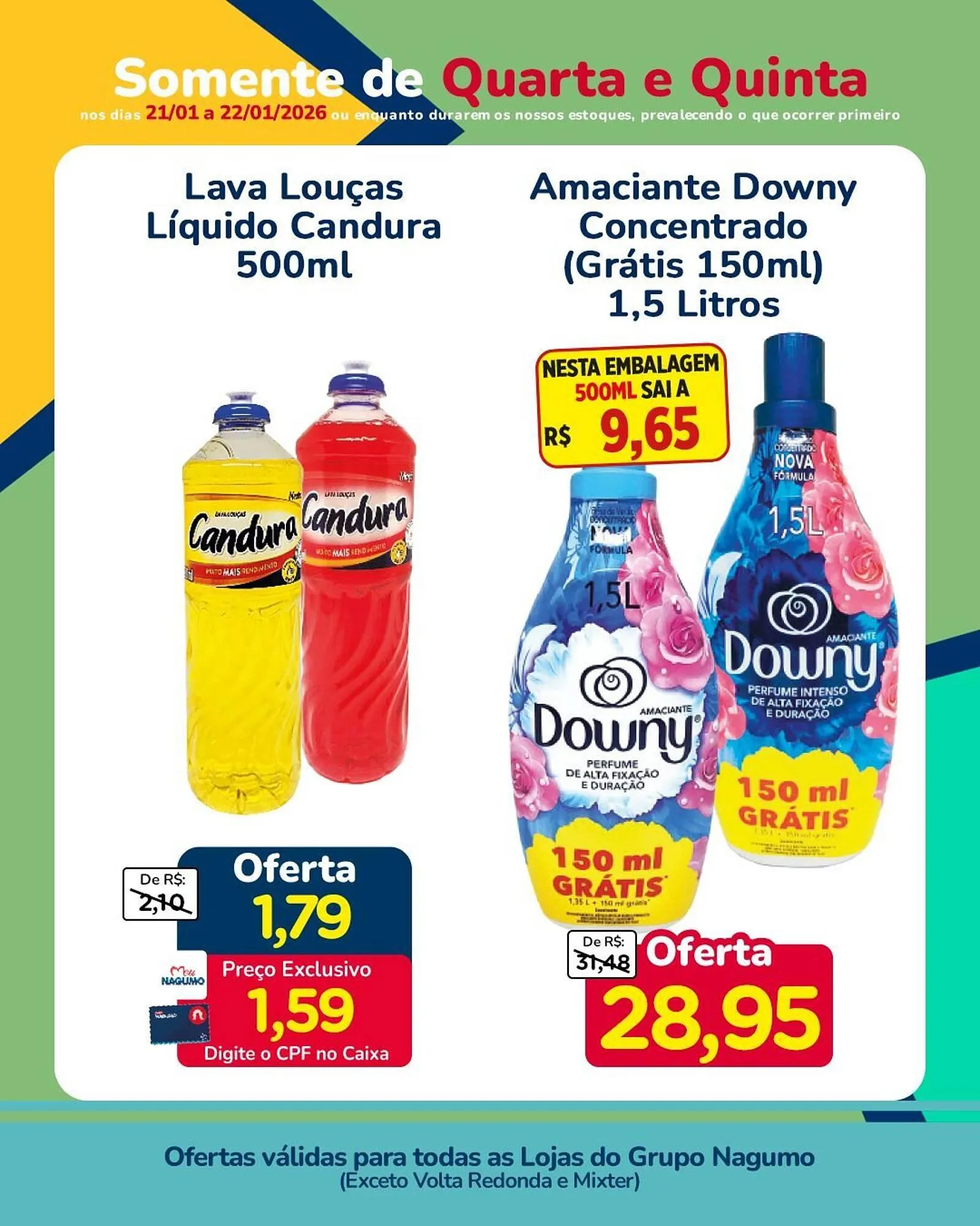Encarte de Folheto Nagumo 21 de janeiro até 22 de janeiro 2026 - Pagina 3