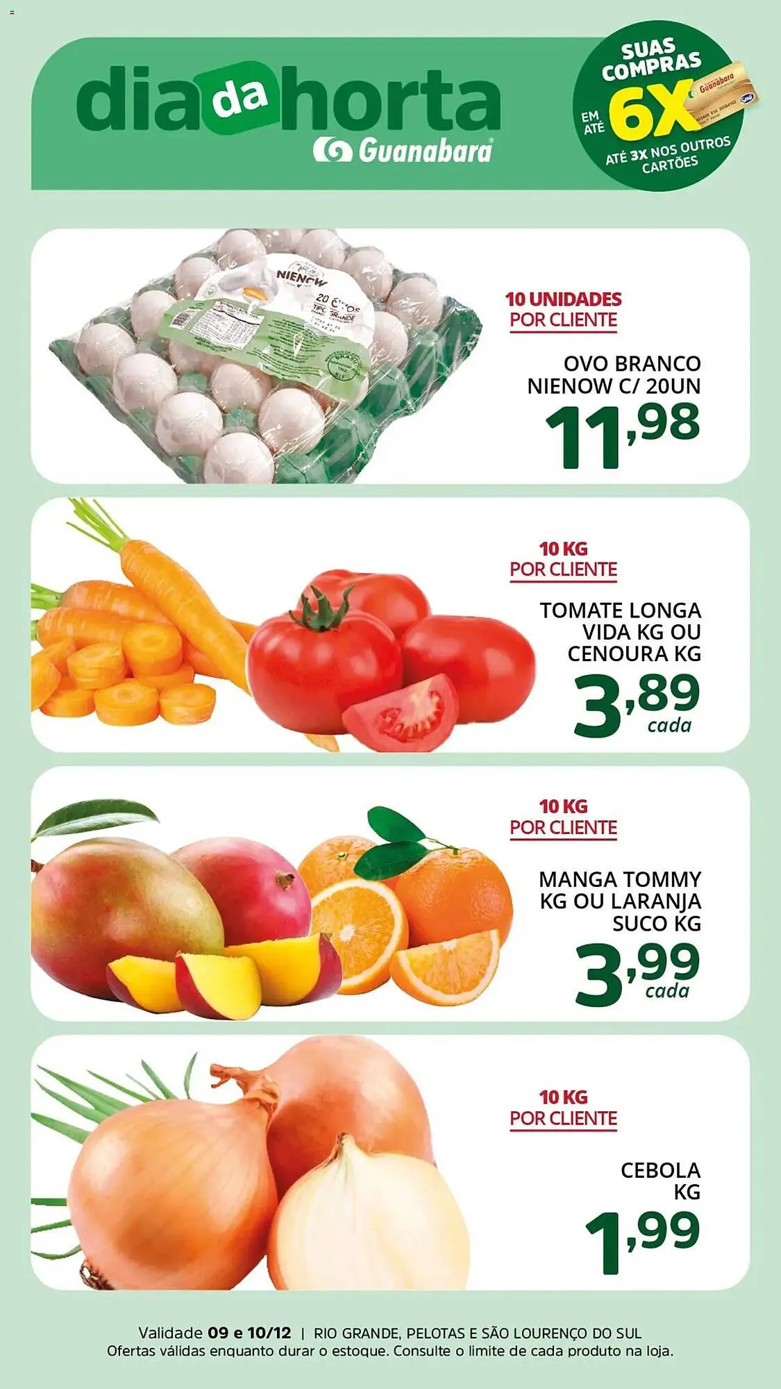 Encarte de Encarte Supermercados Guanabara 10 de dezembro até 10 de dezembro 2025 - Pagina 1