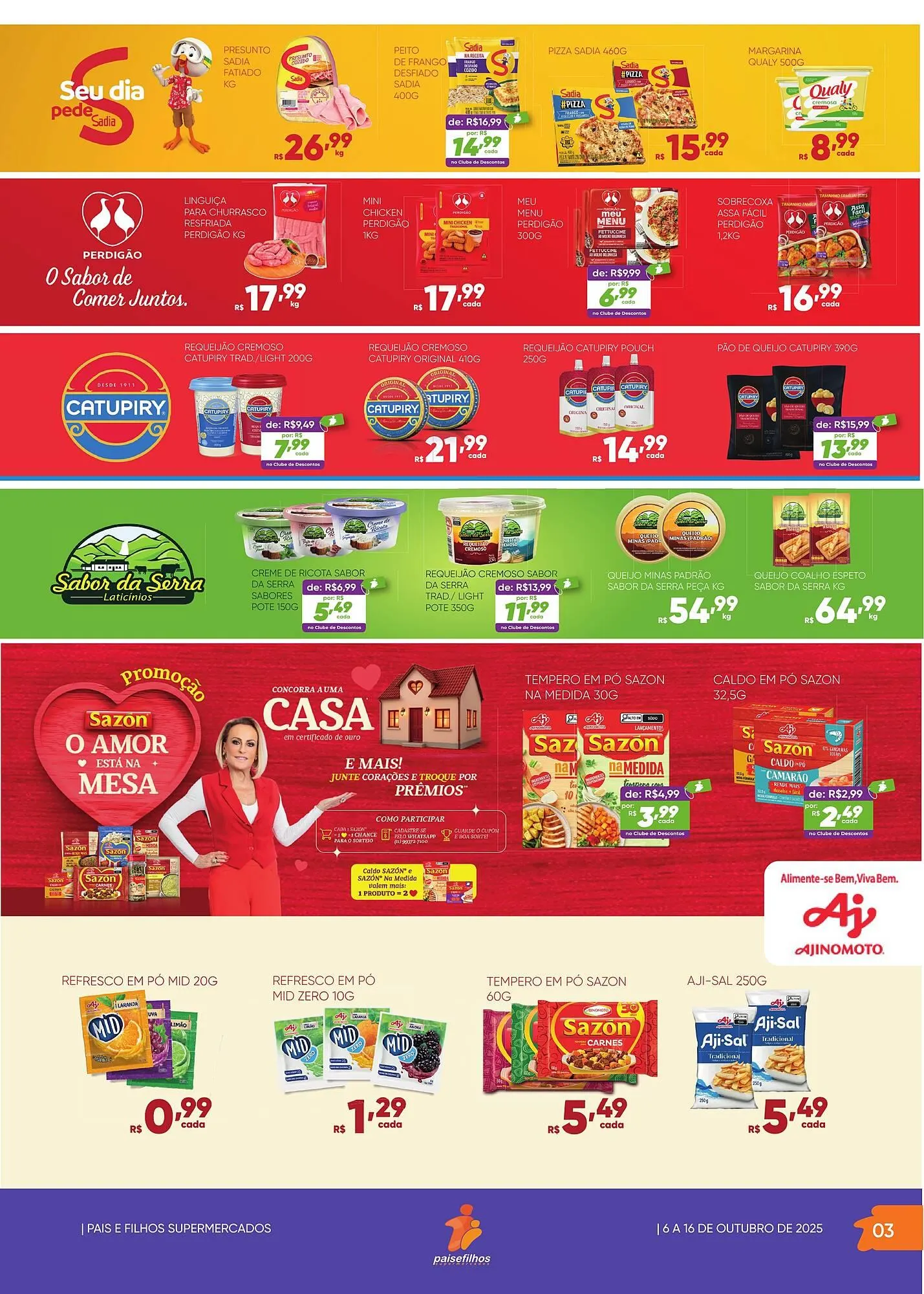 Encarte de Catálogo Pais e Filhos Supermercados 21 de outubro até 31 de outubro 2025 - Pagina 3