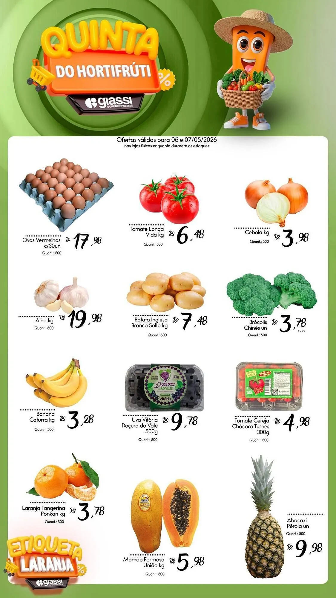 Encarte de Encarte Giassi Supermercados 6 de maio até 7 de maio 2026 - Pagina 2